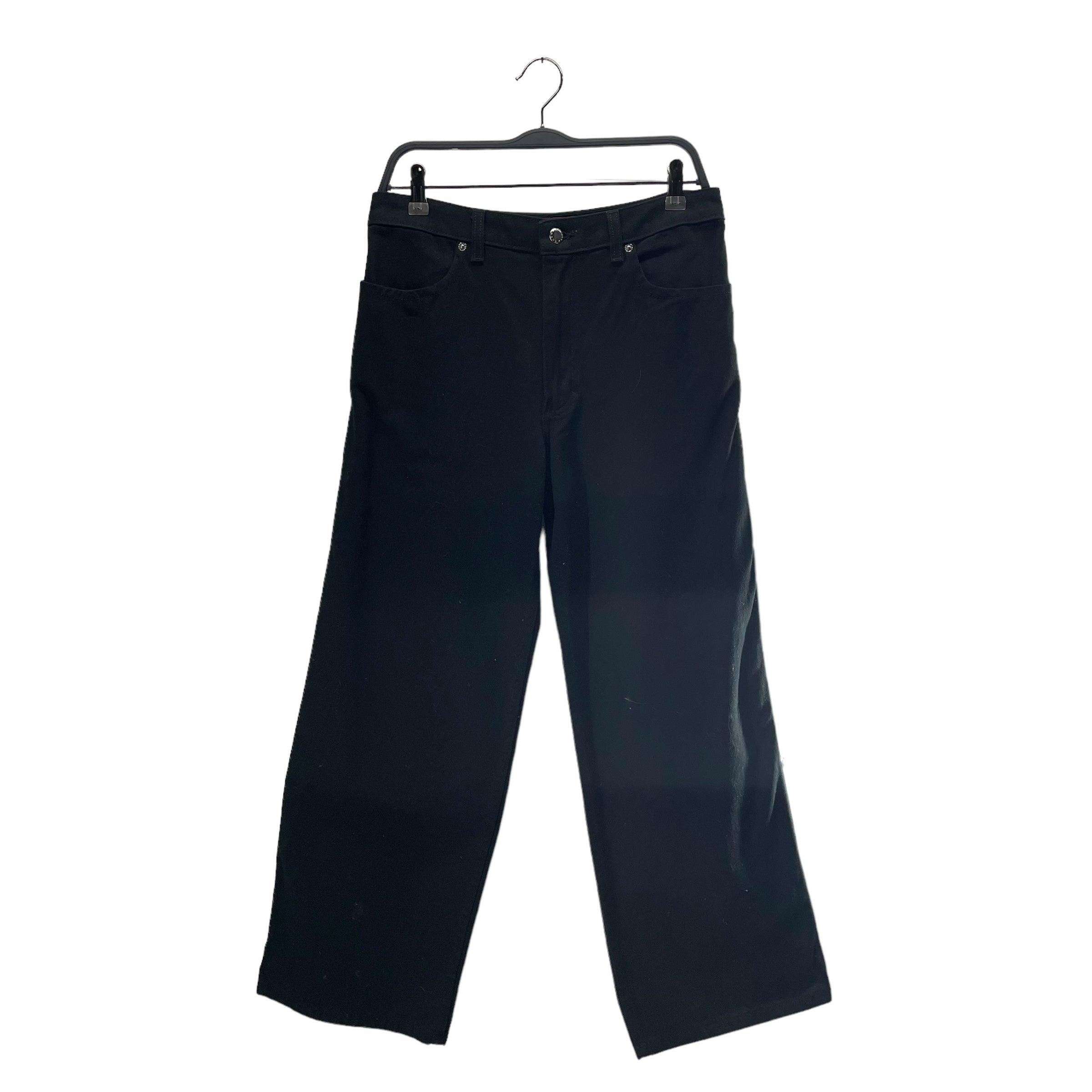 ECKHAUS LATTA/Cargo Pants/29/Cotton/BLK/BACK POCKETS INVERSED view 1
