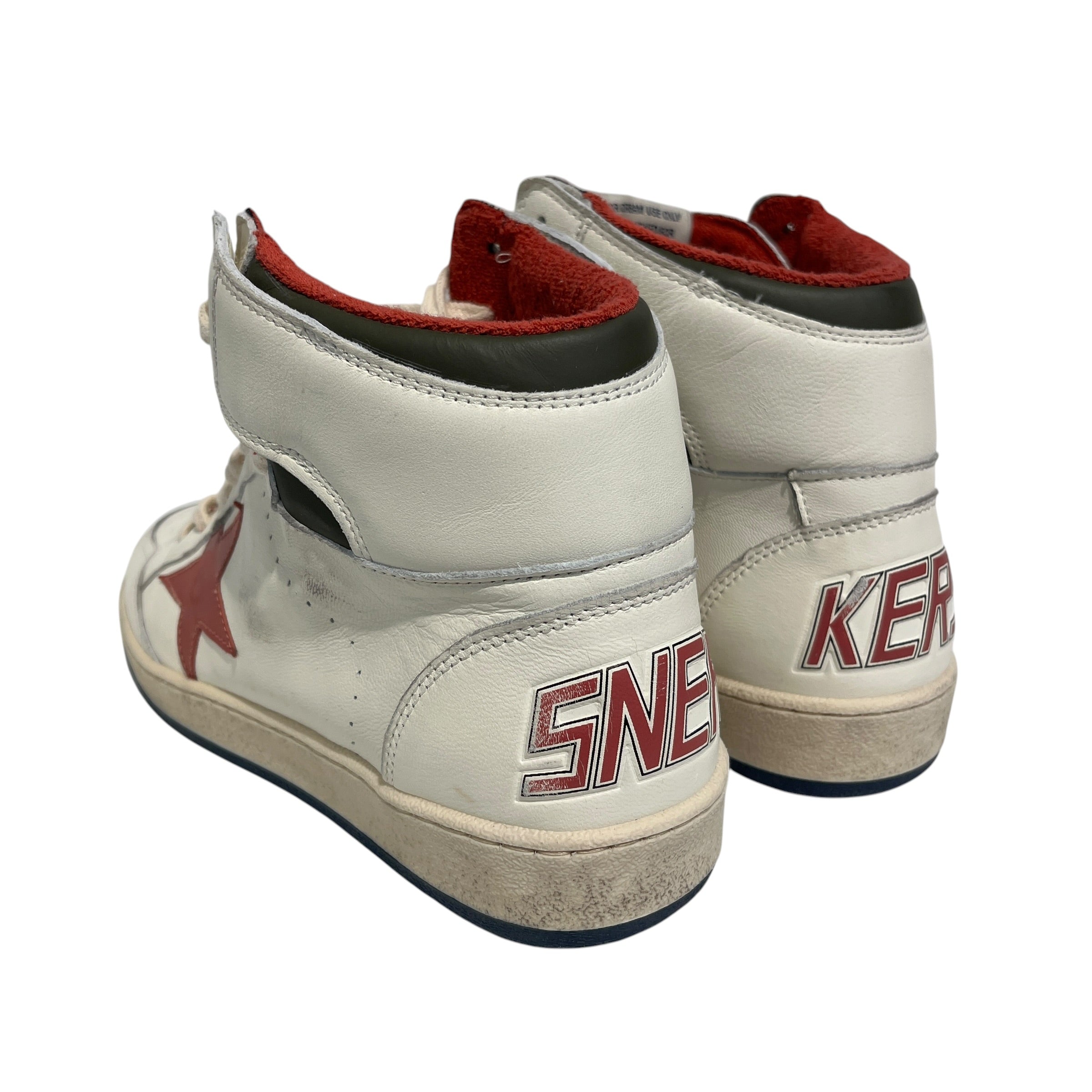 GOLDEN GOOSE/Hi-Sneakers/EU 41/Leather/WHT/SKY-STAR view 2