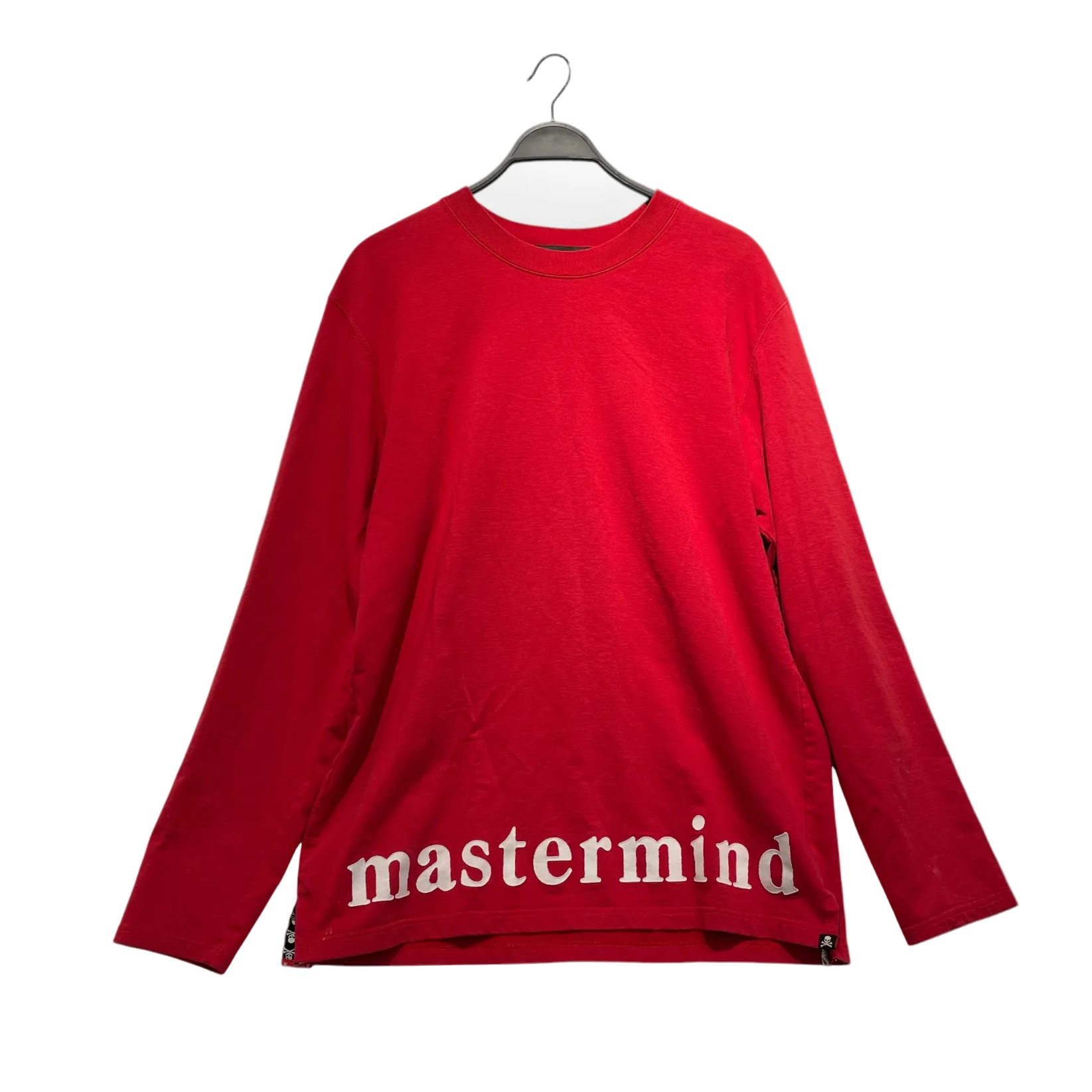 mastermind JAPAN/LS T-Shirt/M/Cotton/RED/ view 1