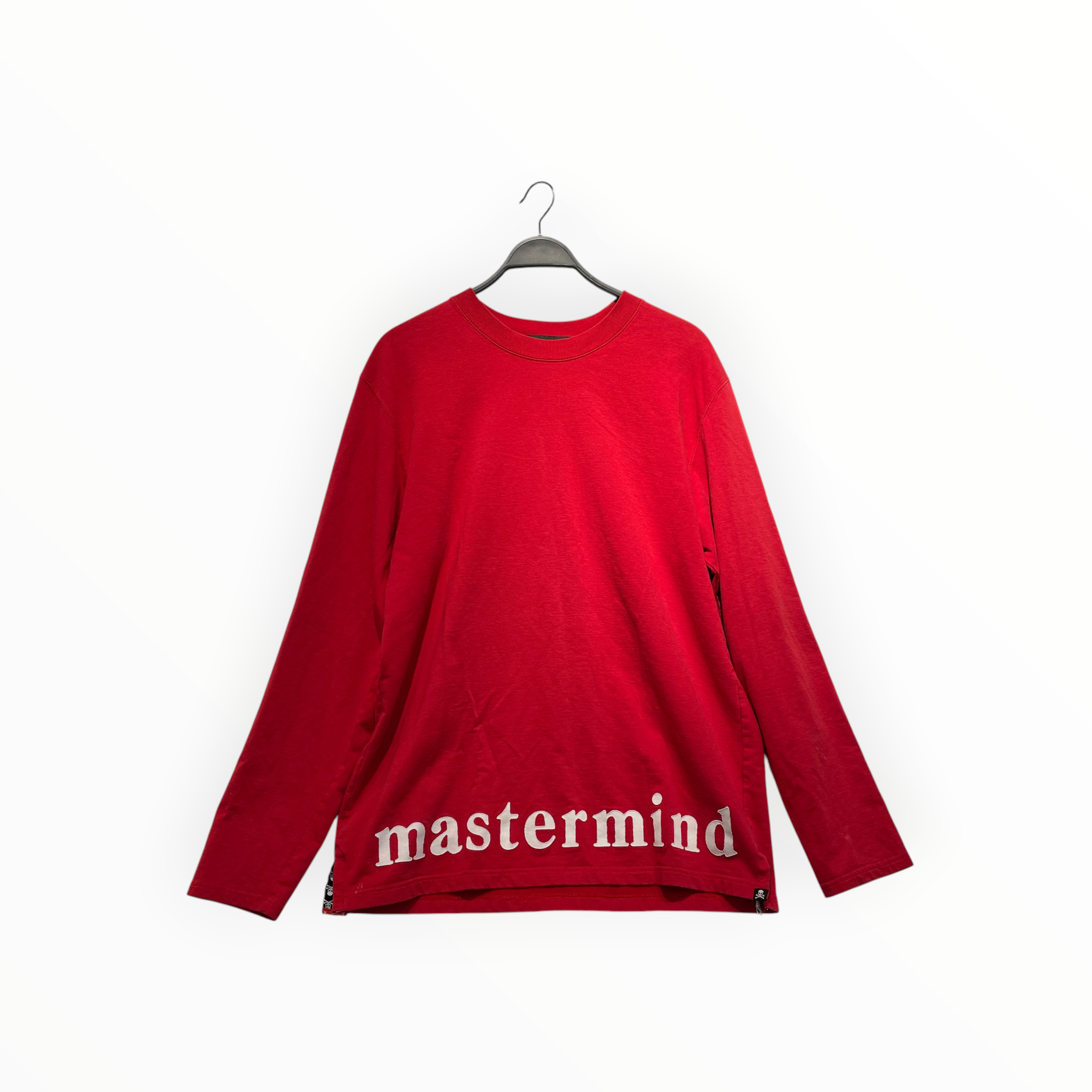mastermind JAPAN/LS T-Shirt/M/Cotton/RED/ view 1