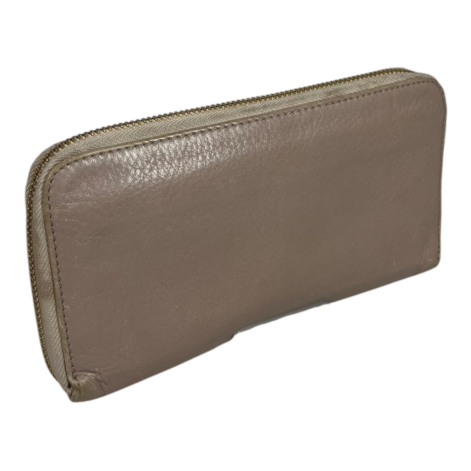 Chloe/Long Wallet/Leather/BEG/L's/Metal bow view 2