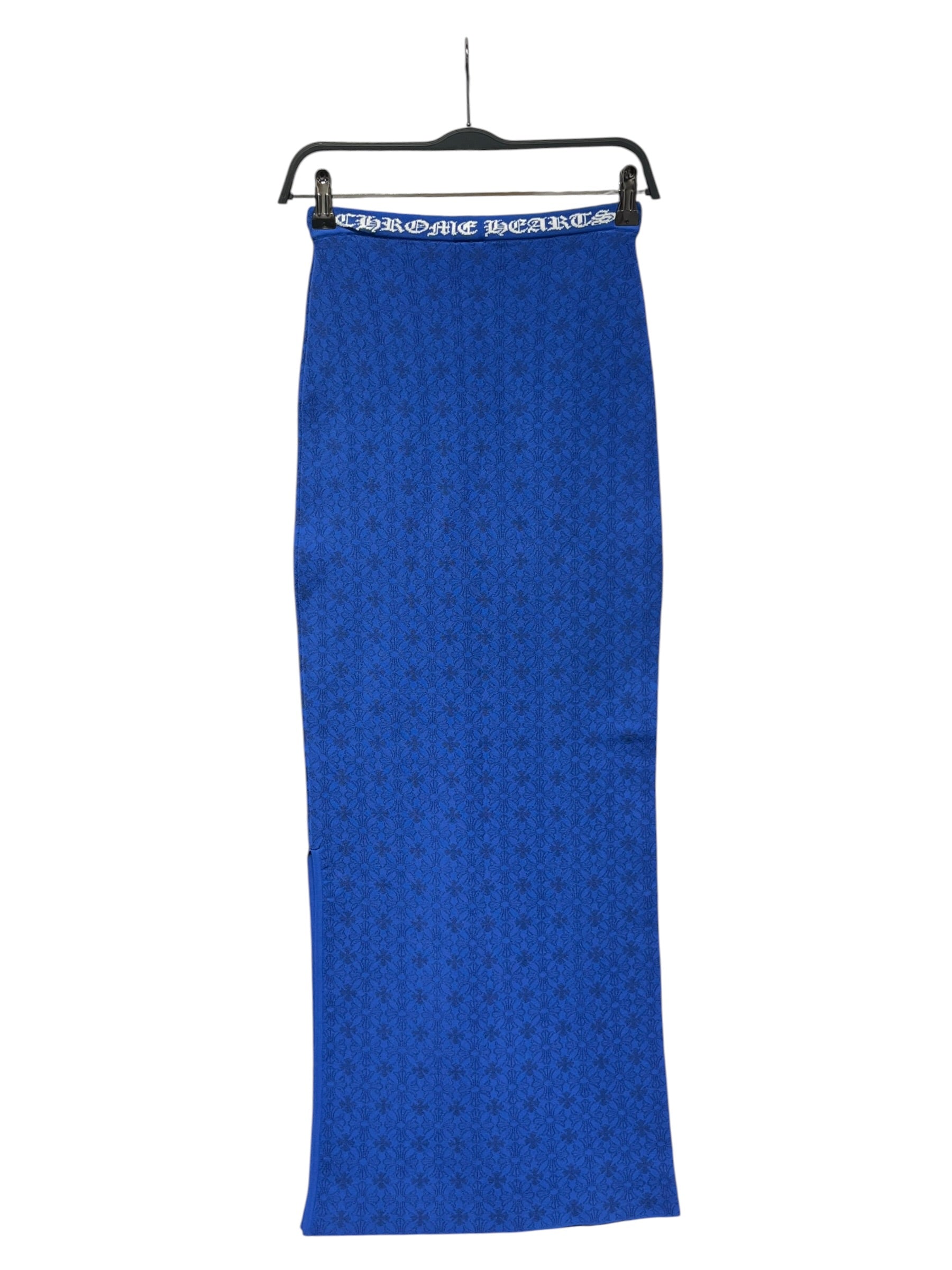 CHROME HEARTS/Long Skirt/XS/Monogram/BLU/BLUE MONOGRAM MAXI SKIRT view 2