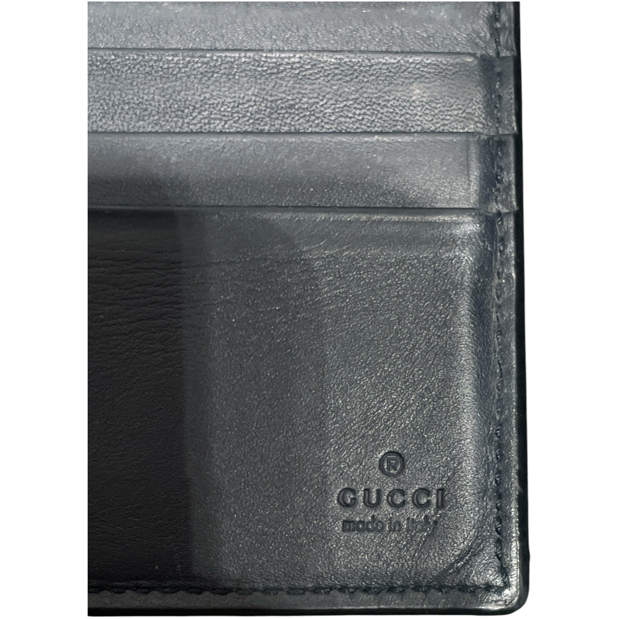 GUCCI/Bifold Wallet/Monogram/NVY/M's/GG bloom/floral view 4