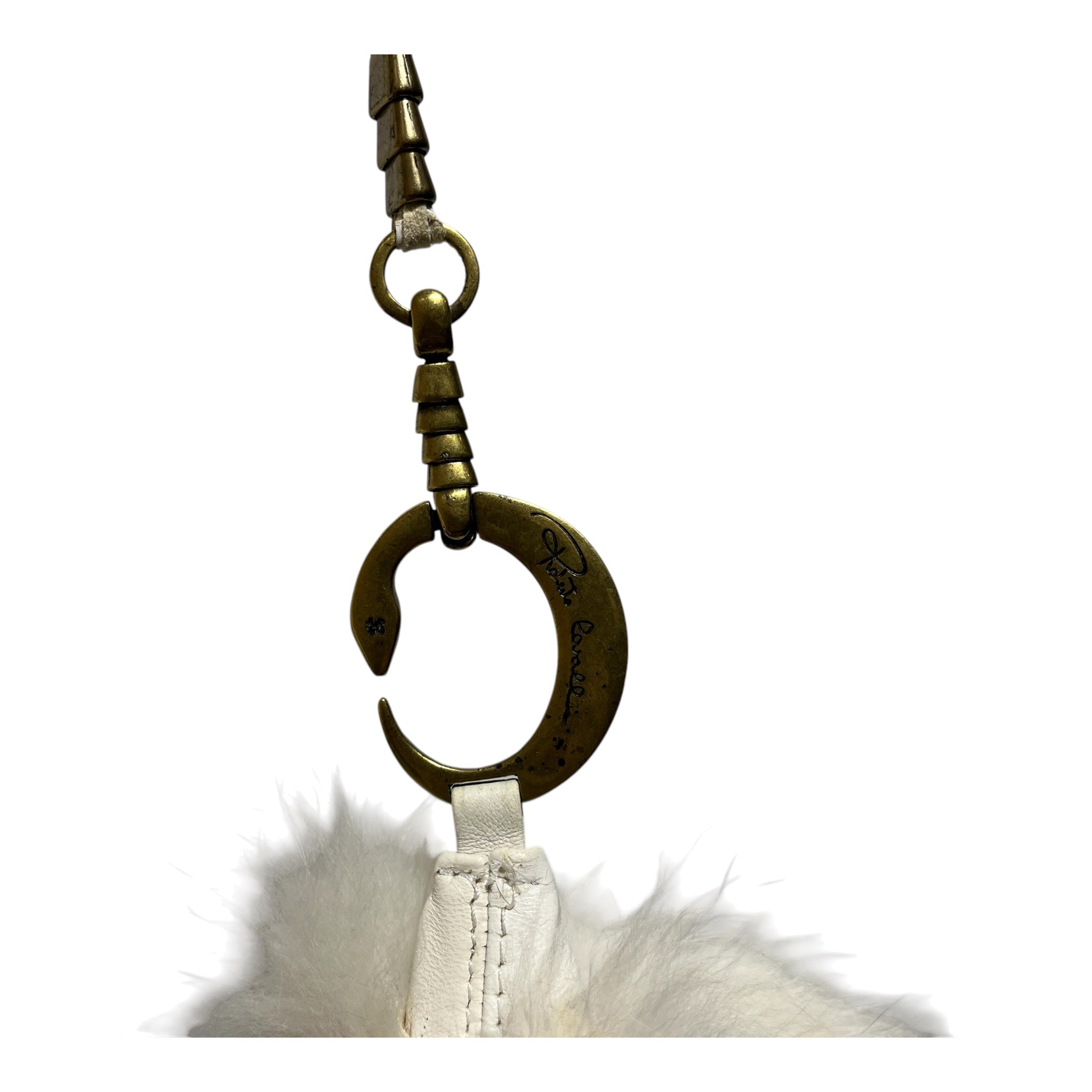 roberto cavalli/Bag/Fur/WHT/FOX FUR view 4