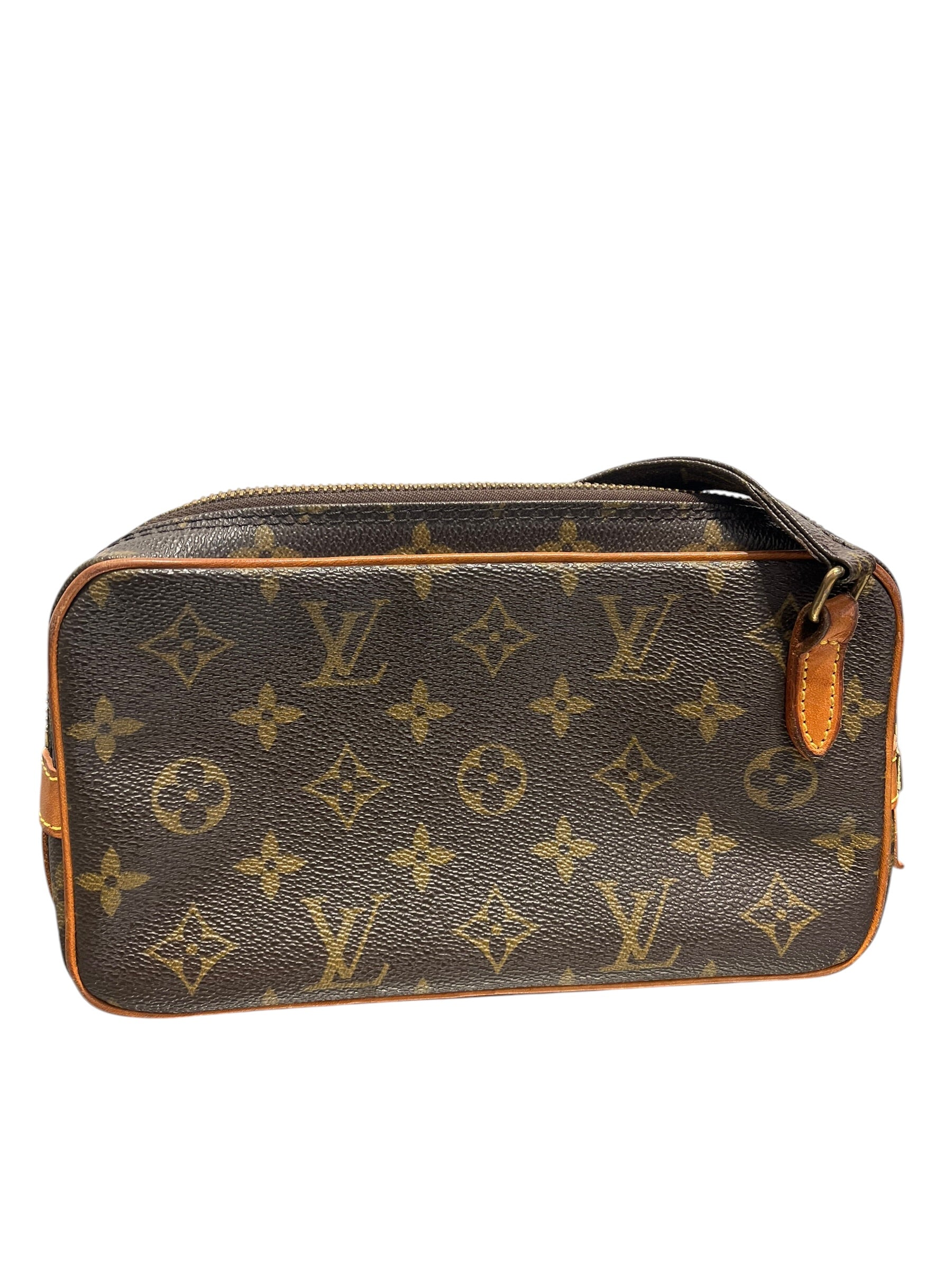 LOUIS VUITTON/Cross Body Bag/Monogram/Leather/BRW/VINTAGE MONOGRAM MINI CROSSBOD view 1