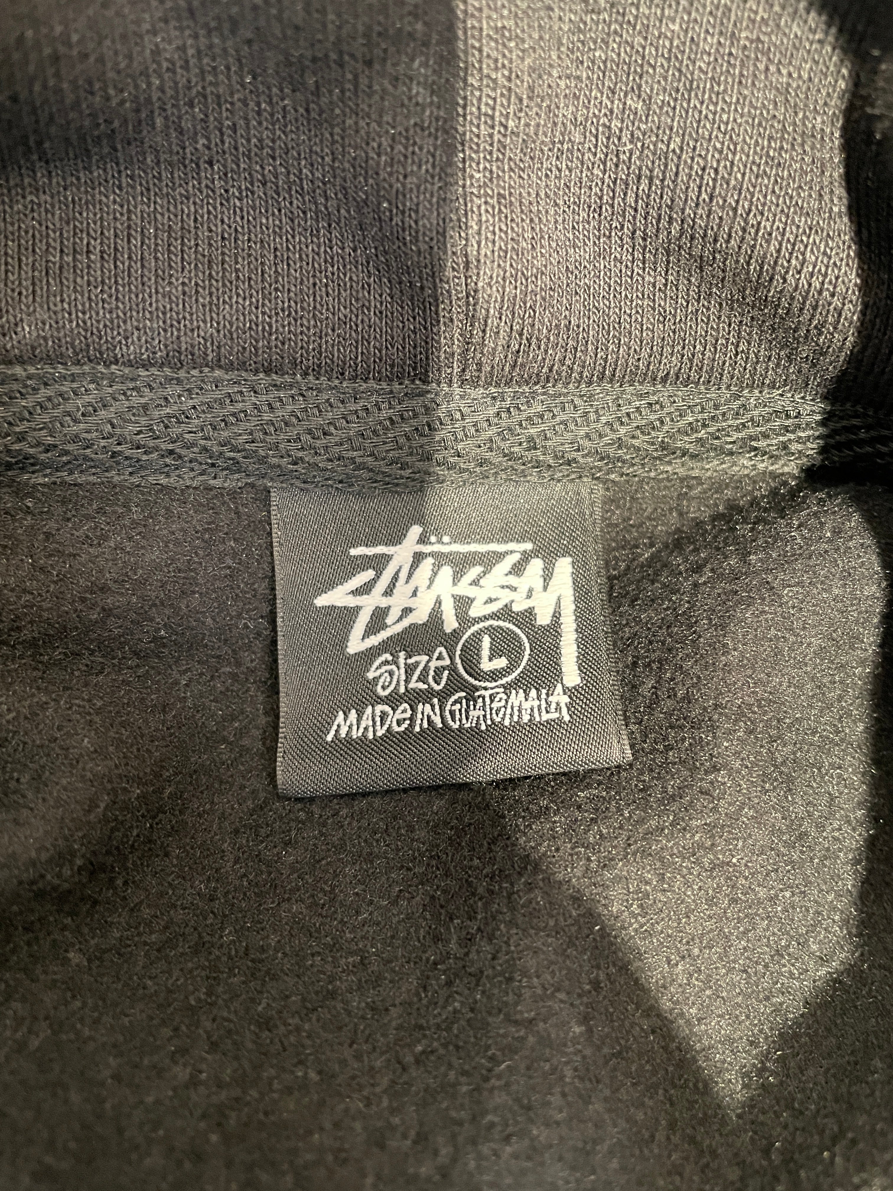 STUSSY/Hoodie/L/Cotton/BLK/ view 3