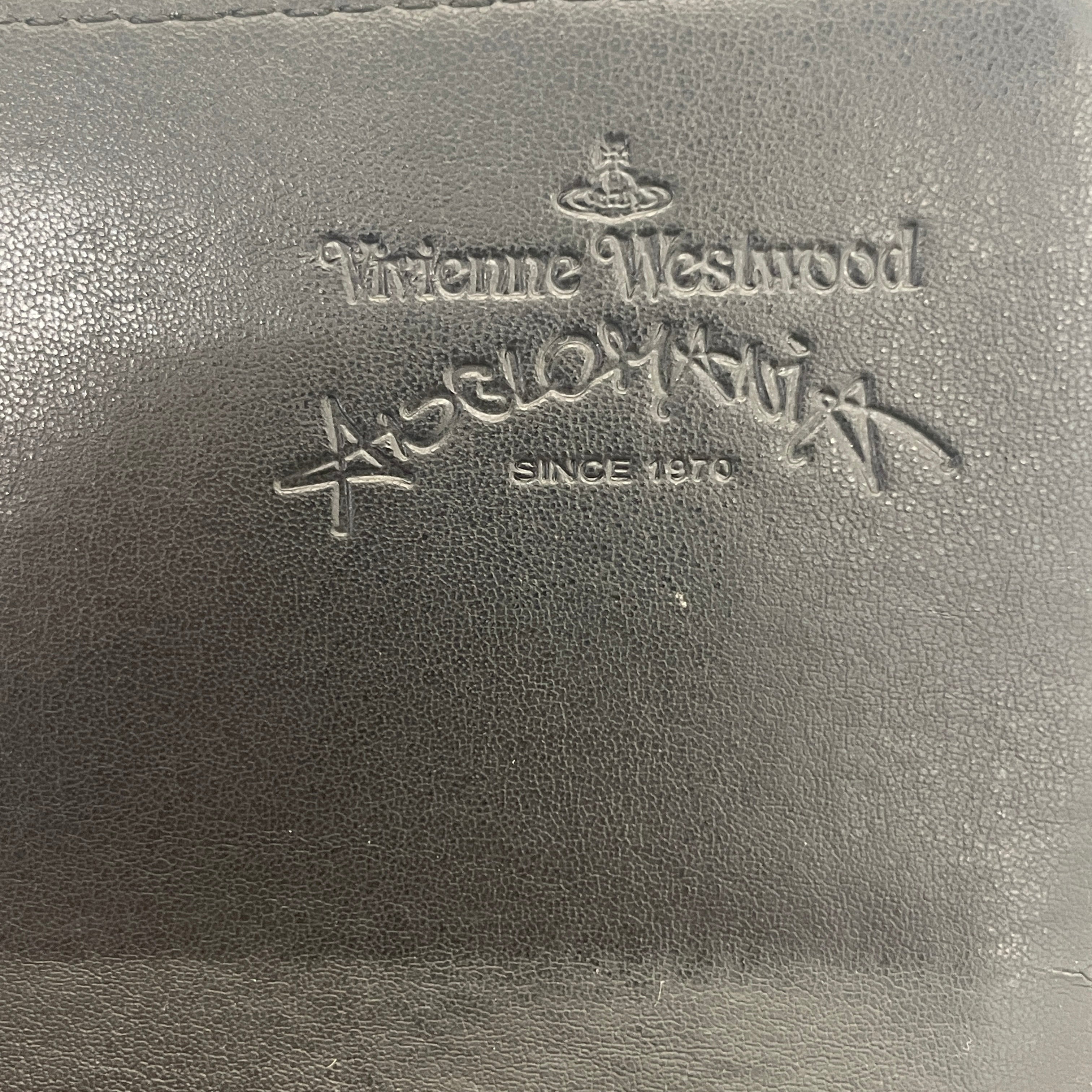 Vivienne Westwood/Long Wallet/Iridescent/Leather/BLU/L's/angel mani view 5