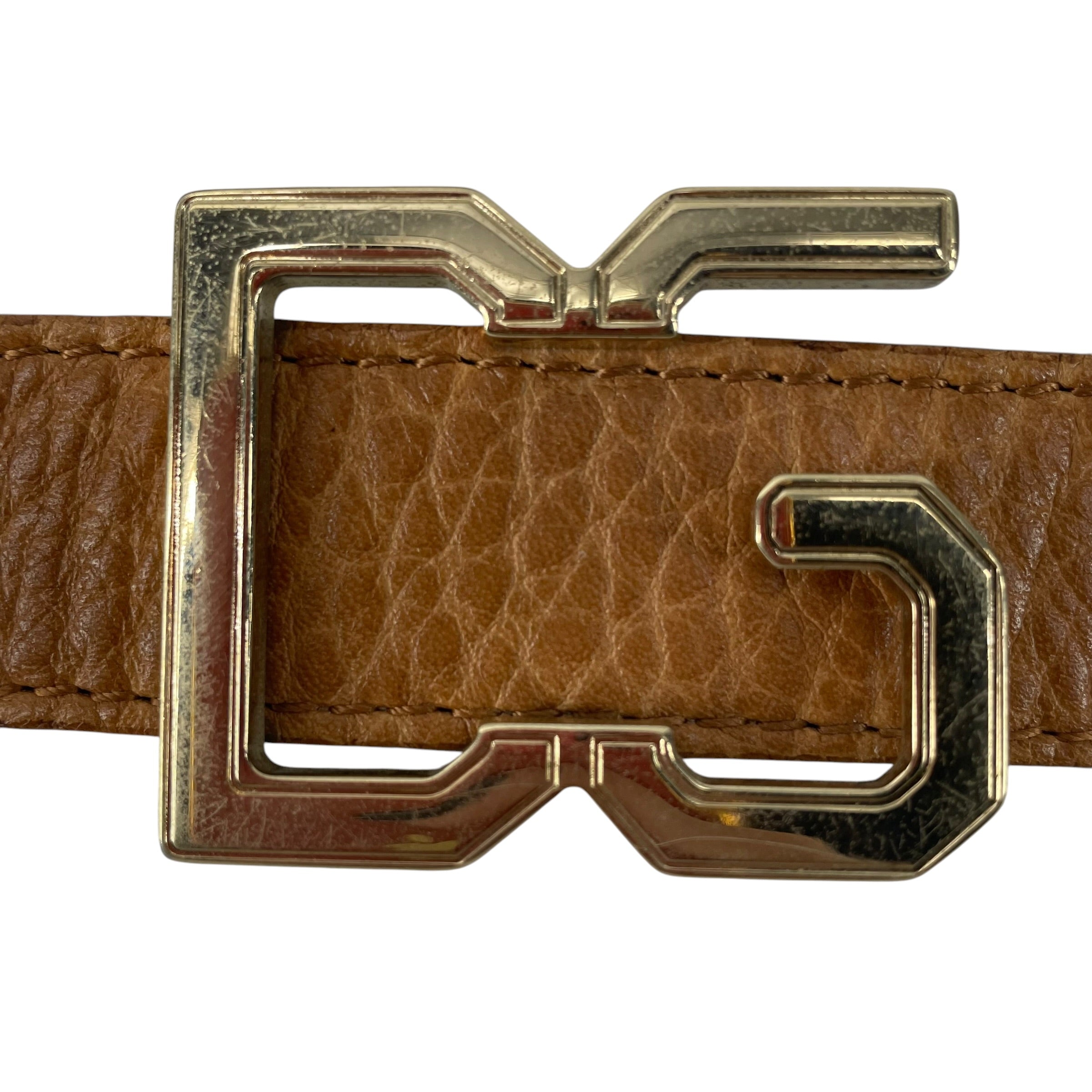 DOLCE&GABBANA/Belt/Leopard/Leather/CML/GOLD D G view 3