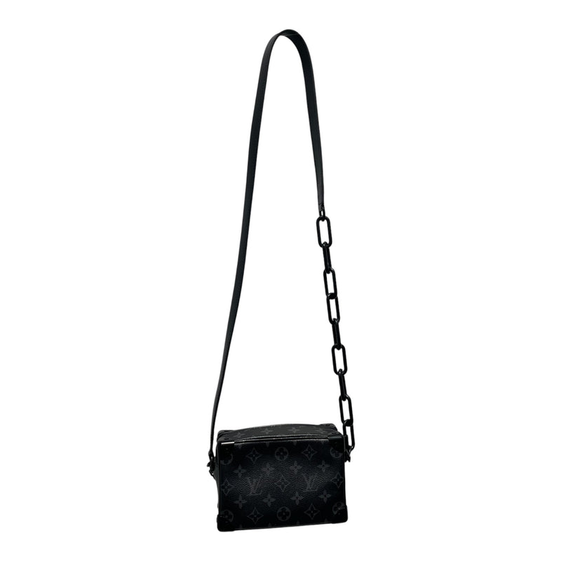 LOUIS VUITTON/Cross Body Bag/Monogram/Leather/BLK/FL4210 Mini Trunk