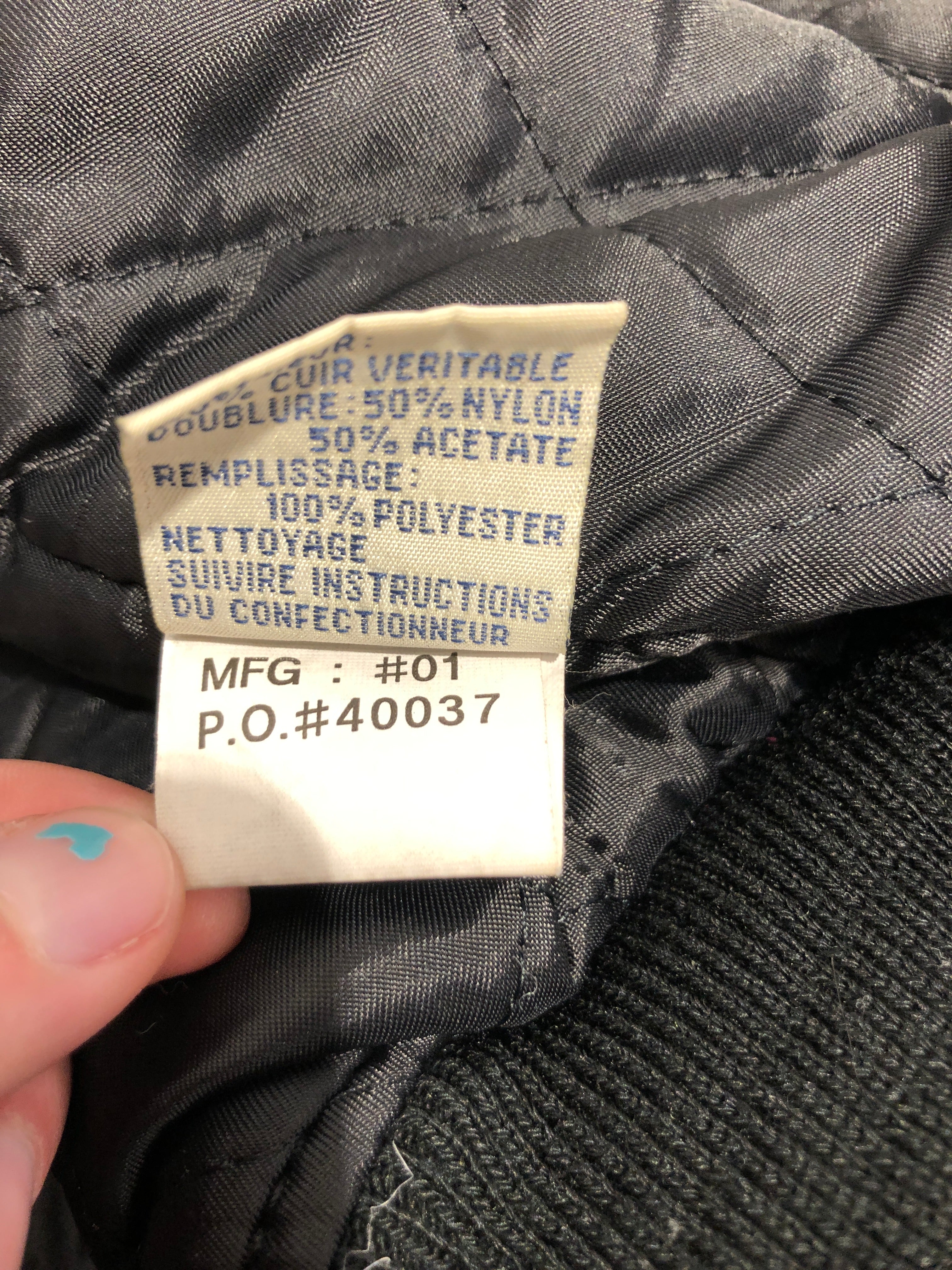 AVIREX/Leather Jkt/XXL/Leather/BLK/Black Aces multi patch Bomber view 11