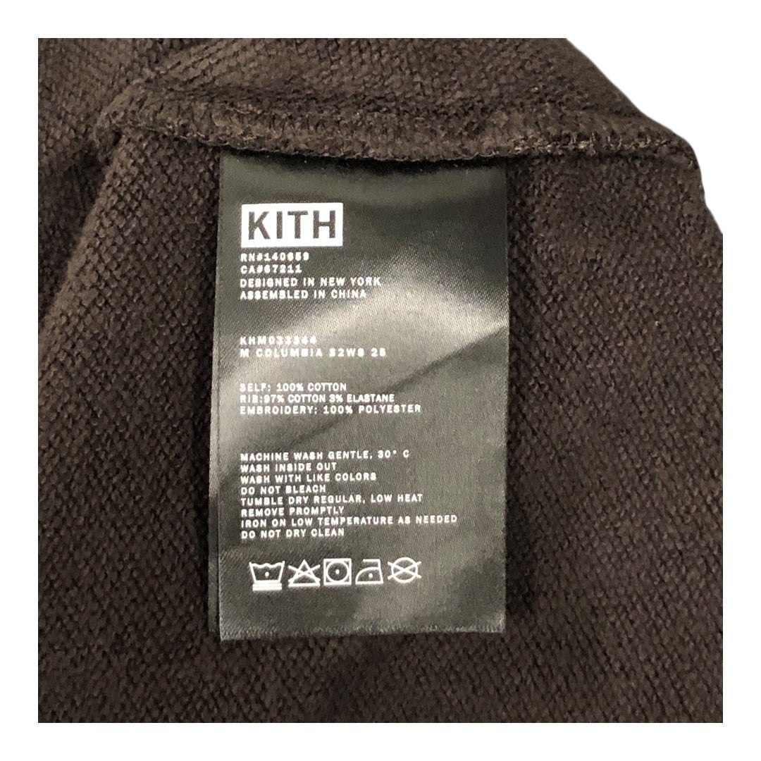 KITH/South2 West8(S2W8)/Columbia/Hoodie/M/All Over Print/Cotton/BLK/STAG KITH COLUMBIA LOGO view 4
