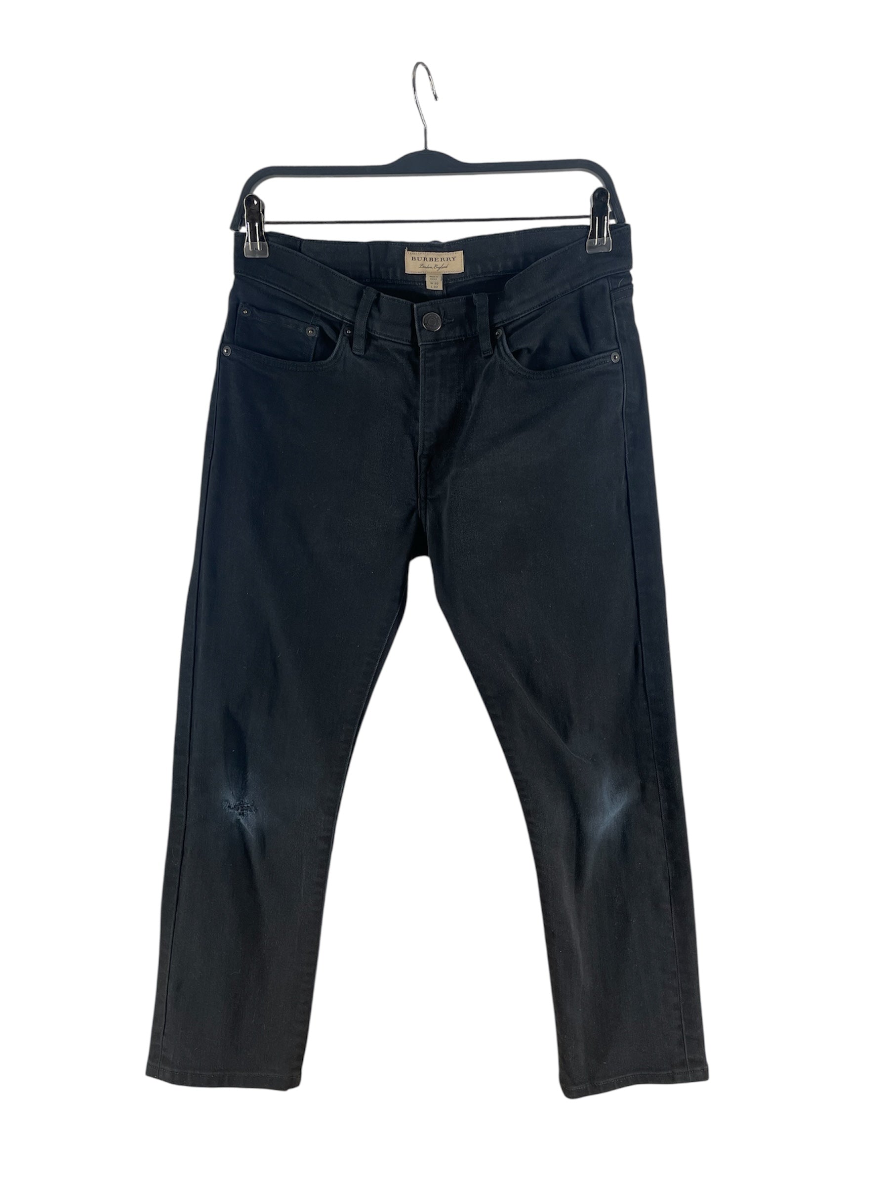 BURBERRY/Straight Pants/30/Denim/BLK/CNZHUFEIZHU view 1