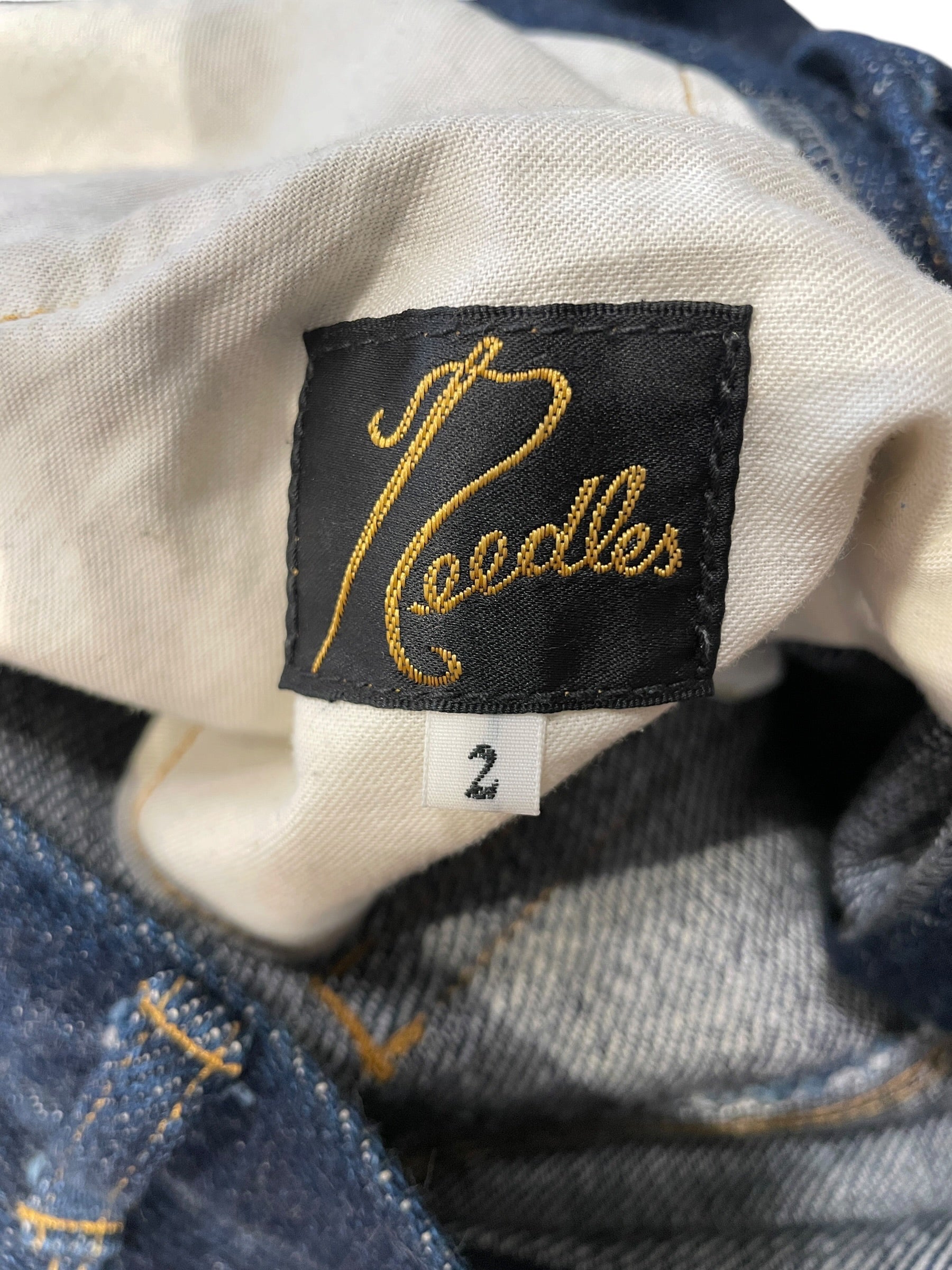 Needles/Pants/30/Denim/NVY/BAGGY DENIM view 3