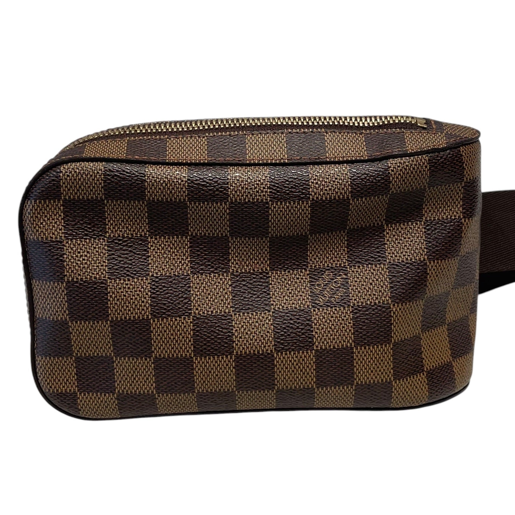 LOUIS VUITTON/Cross Body Bag/Hombre Check/Leather/BRW/DAMIER EBENE view 3