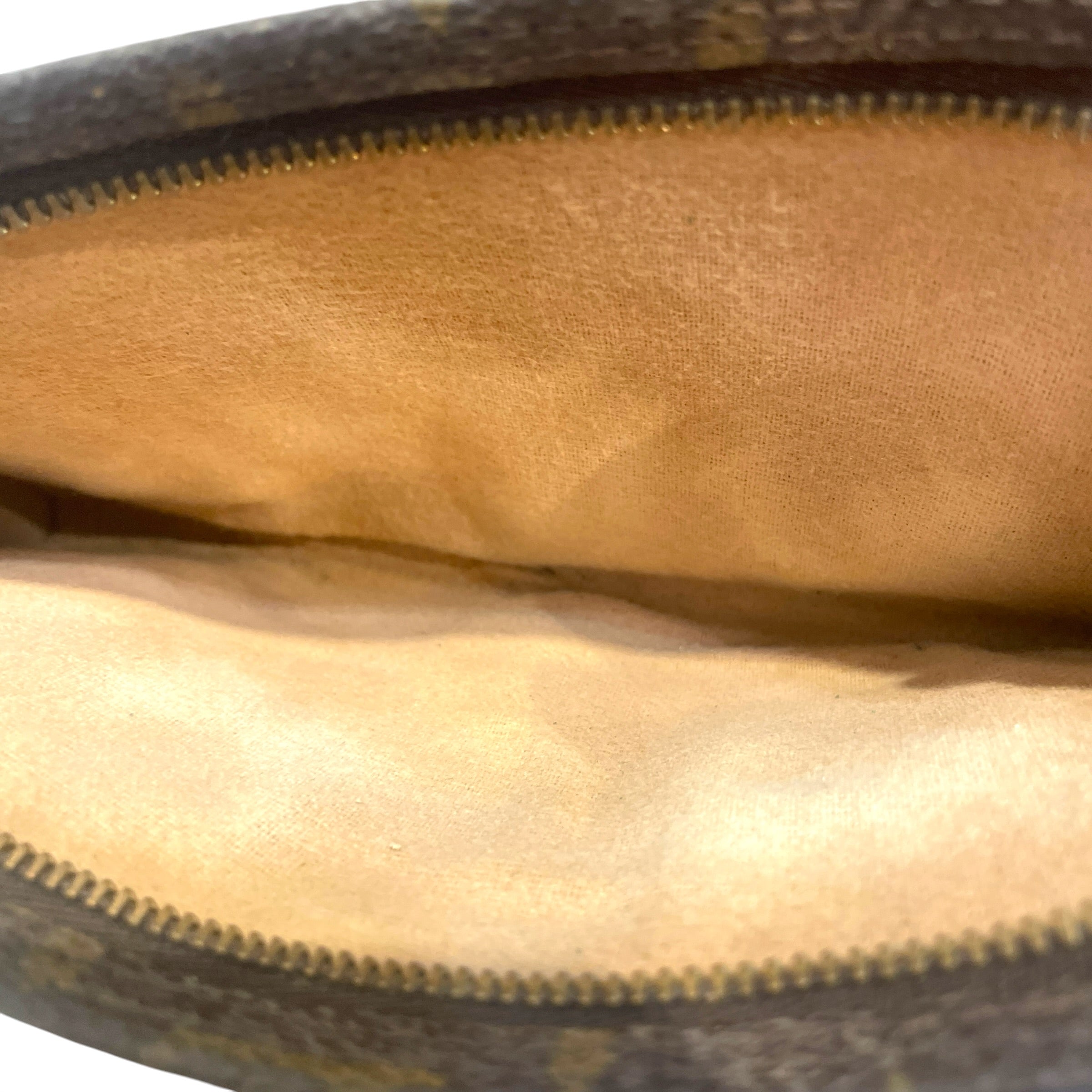 LOUIS VUITTON/Accessories/Monogram/Leather/BRW/L's/PM Pouch view 6