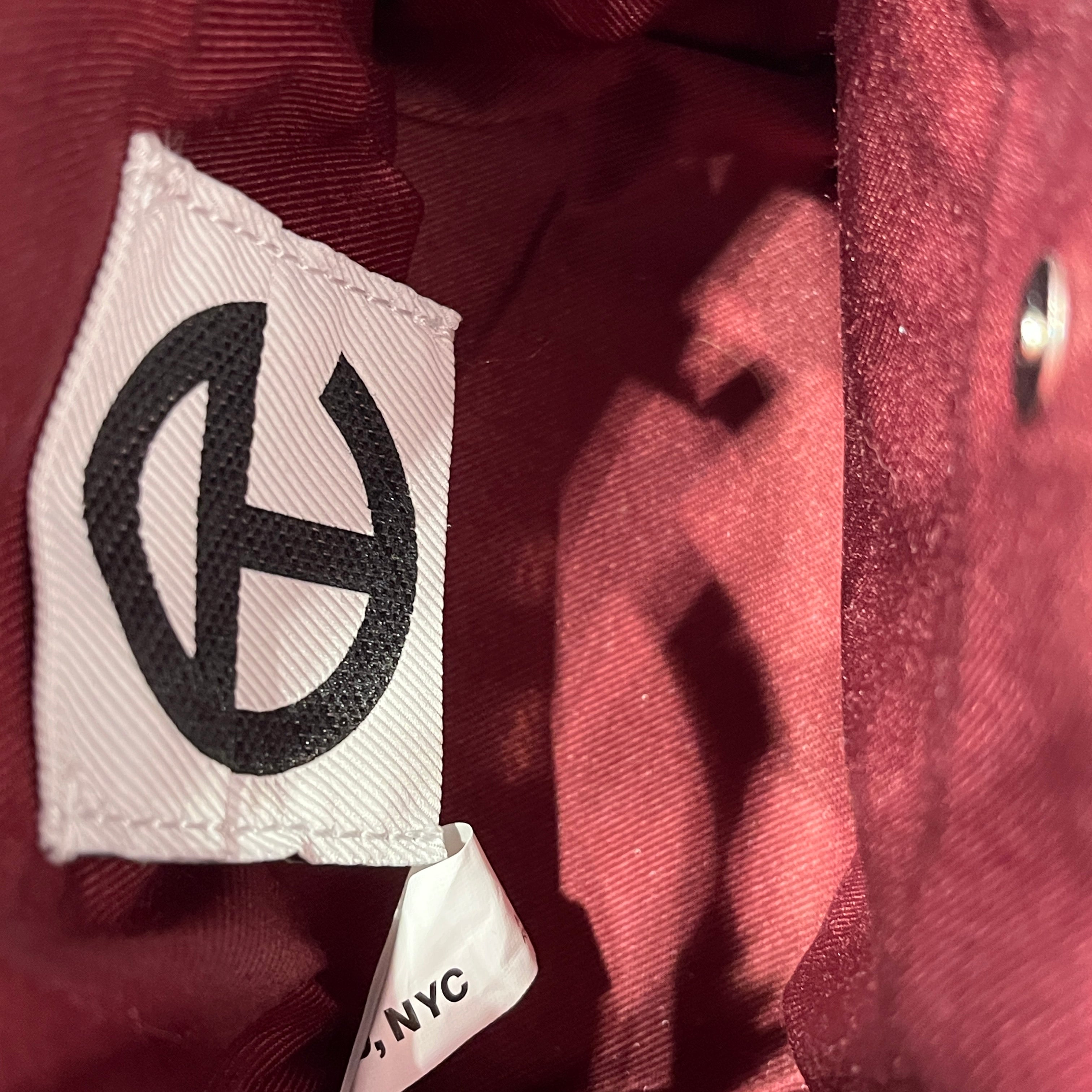 Telfar/Cross Body Bag/Leather/BRD/maroon mini view 4