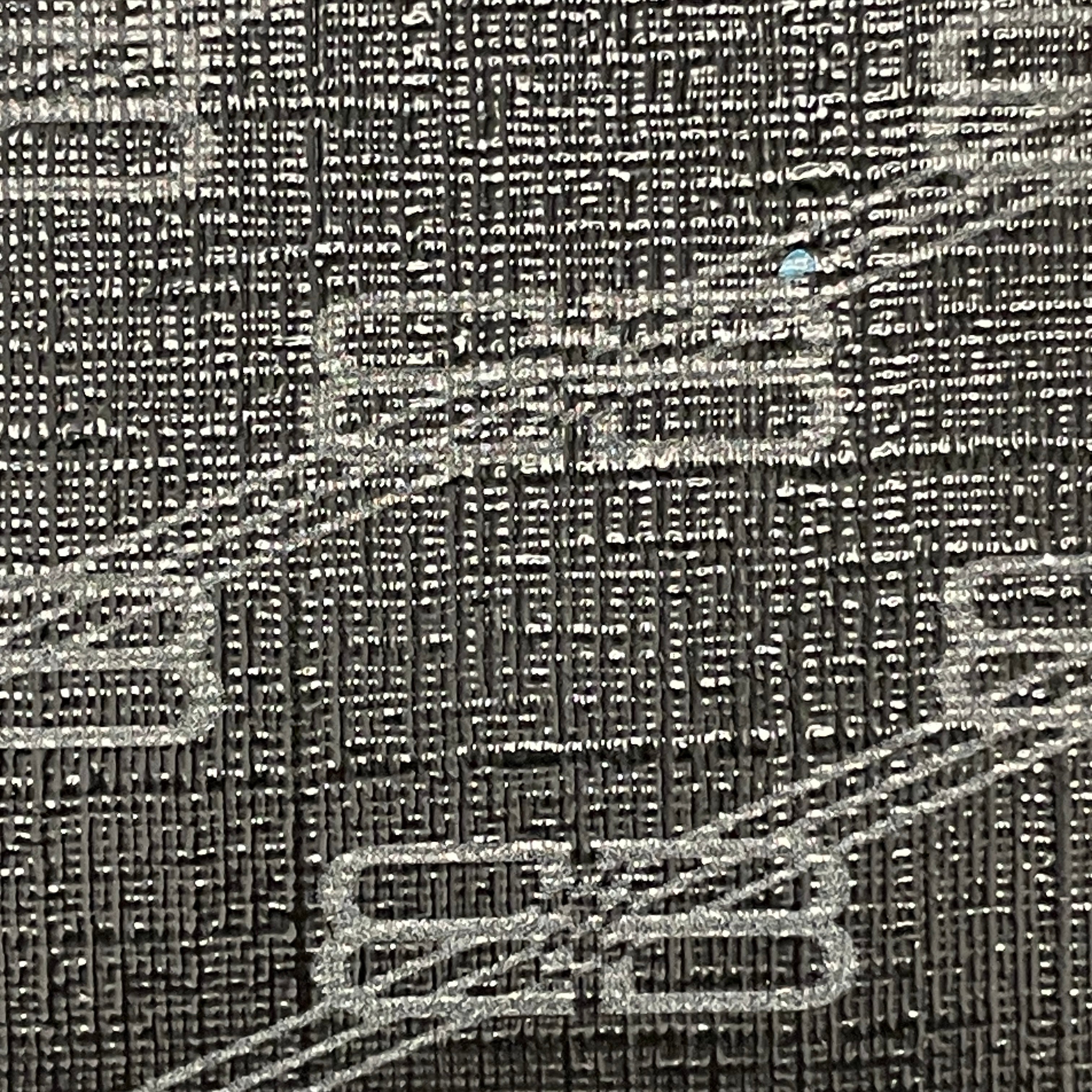 BALENCIAGA/Bifold Wallet/All Over Print/Leather/BLK/signature vertical bifold view 6