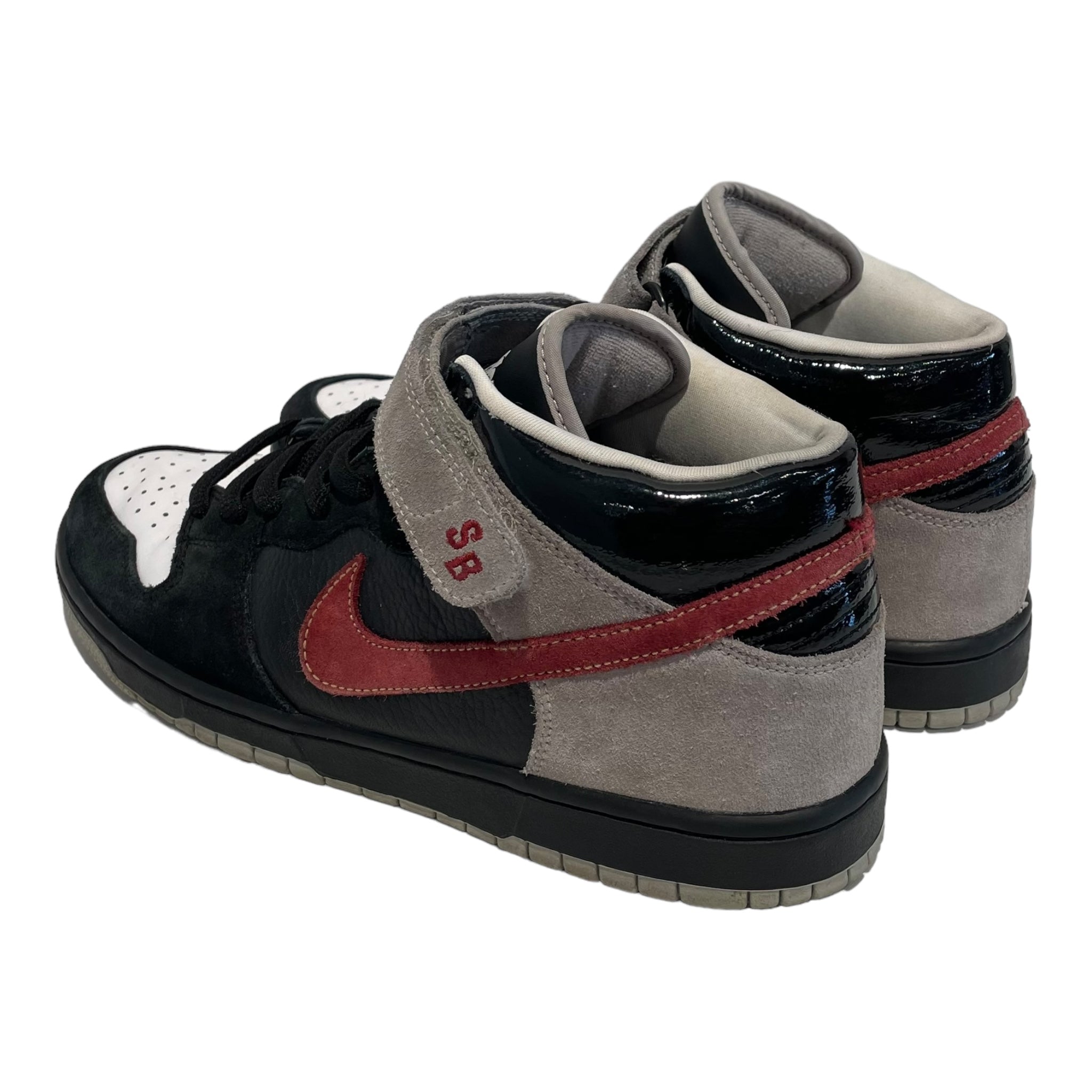 NIKE/DUNK MID PREMIUM SB/Hi-Sneakers/US 10/Leather/BLK/314381-061 view 2