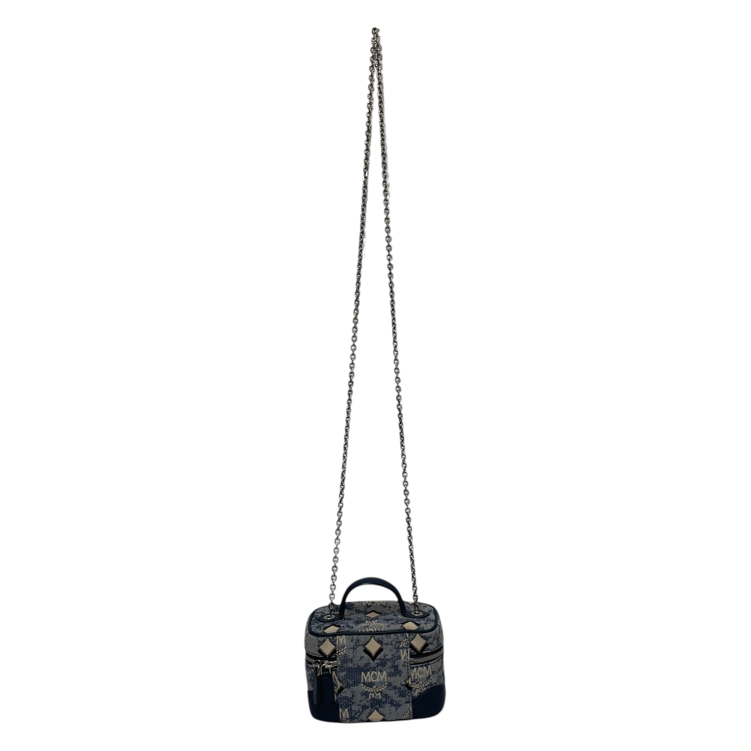 MCM/Cross Body Bag/Monogram/BLU/MINI ROCKSTAR VANITY view 7