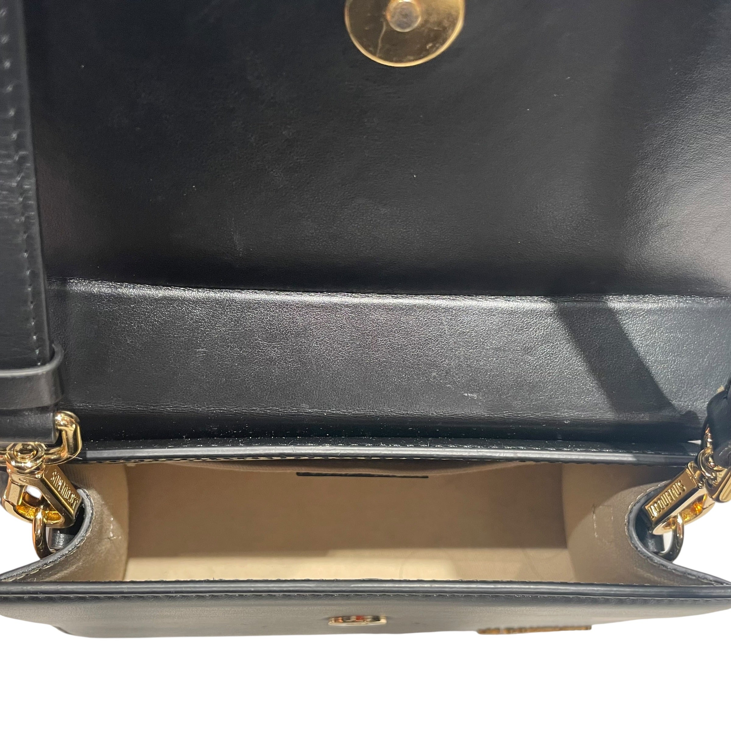 JACQUEMUS/Clutch Bag/Leather/BLK/ view 4