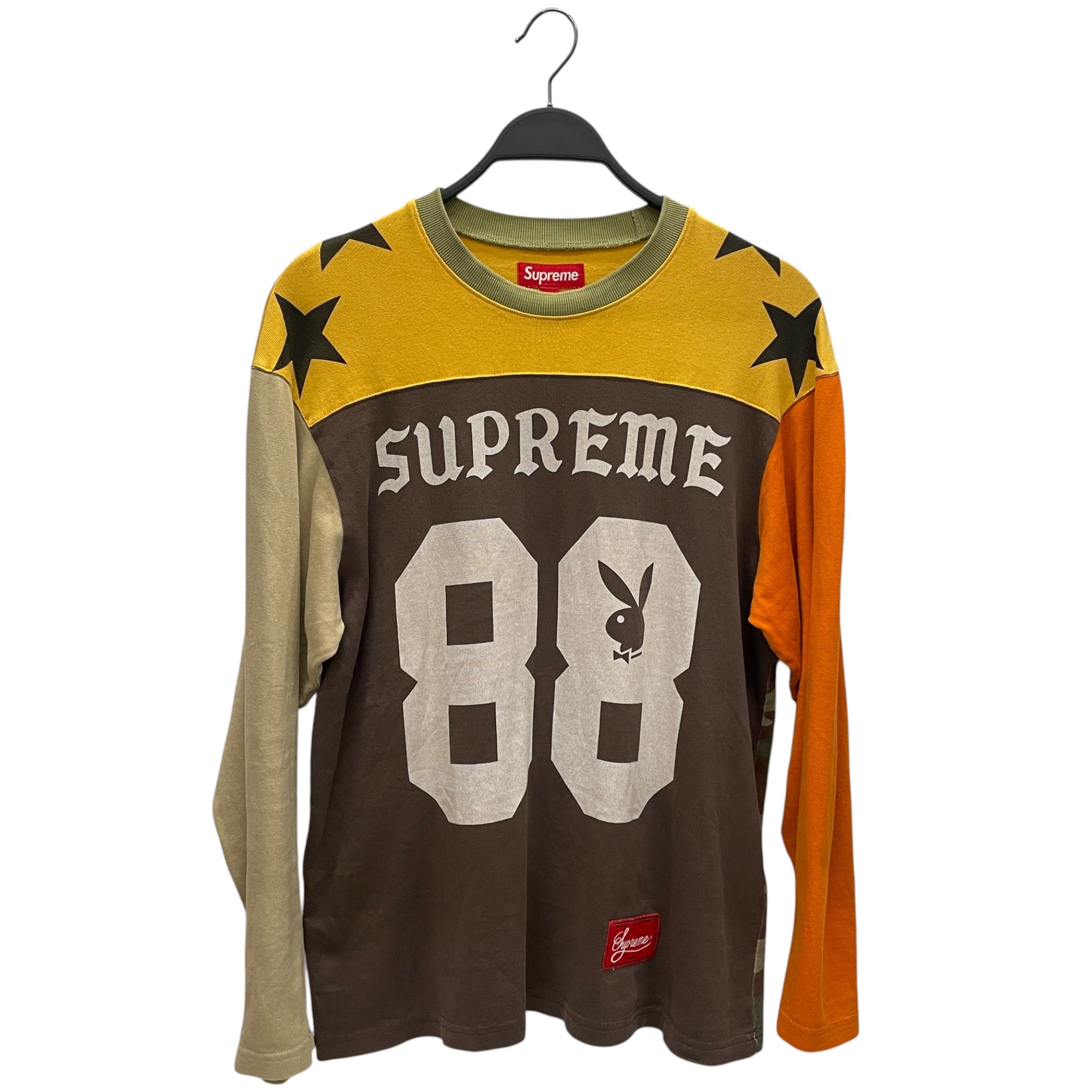 Supreme/LS T-Shirt/S/Cotton/MLT/All Over Print/PATCHWORK FOOTBALL JERSEY view 1