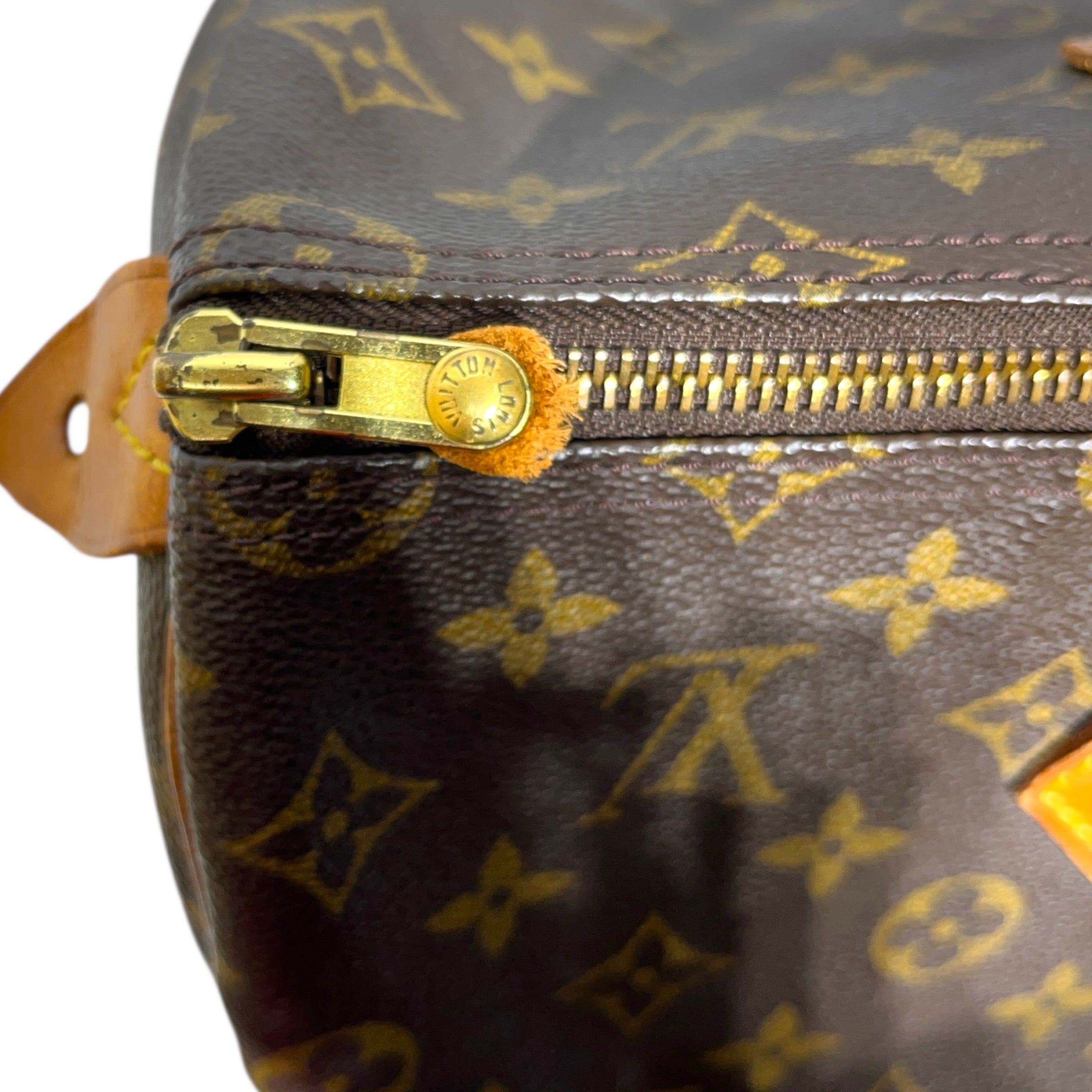 LOUIS VUITTON/Bag/Monogram/Leather/BRW/SPPEDY view 8