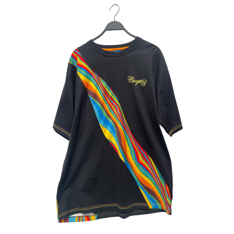 COOGI/T-Shirt/XXL/Cotton/BLK/Graphic/RAINBOW LINE – 2nd STREET USA