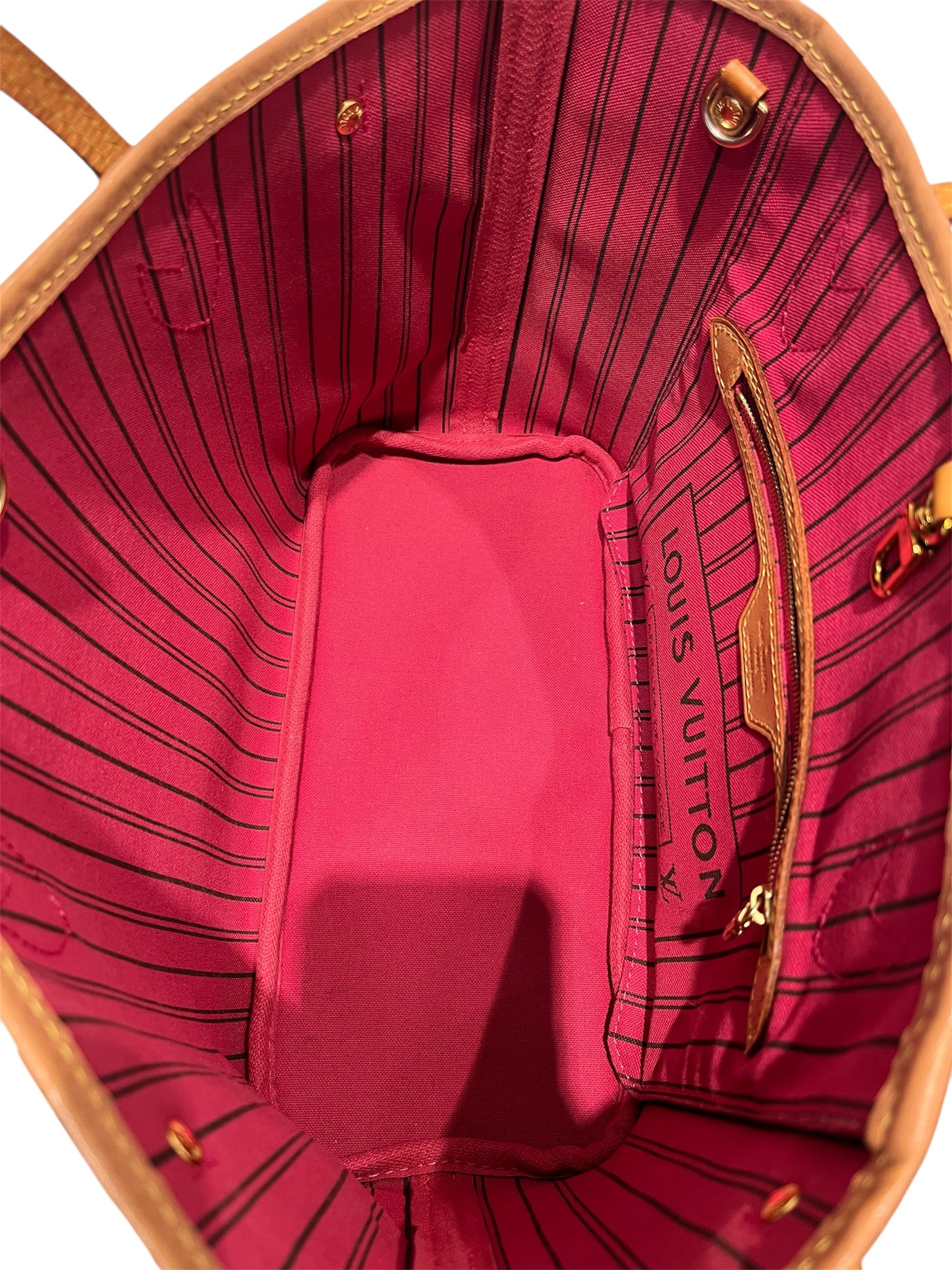 LOUIS VUITTON/Hand Bag/All Over Print/Leather/BRW/Neverfull PM view 4