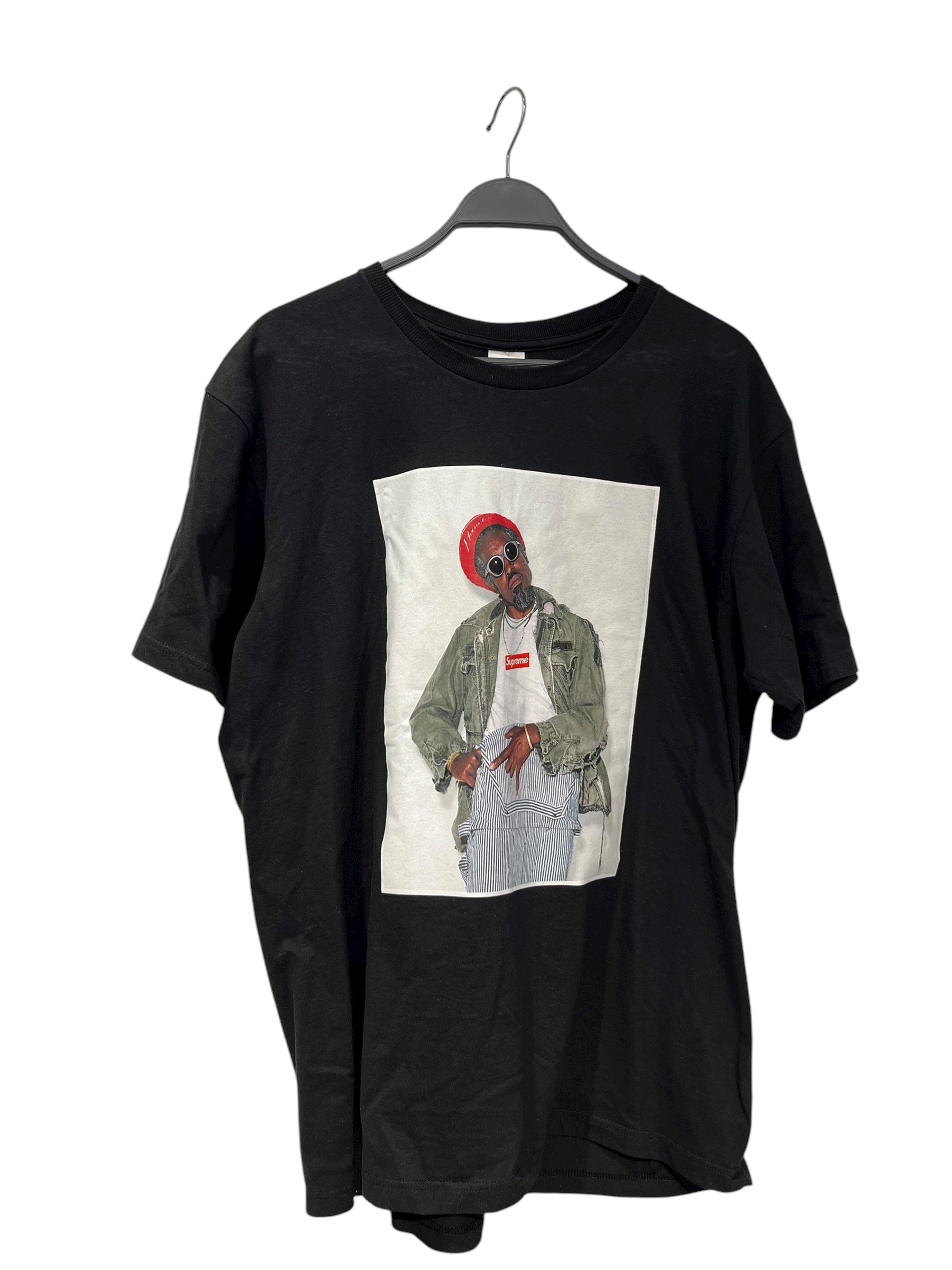 Supreme/T-Shirt/L/Cotton/BLK/101837 ANDRE 3000 view 1