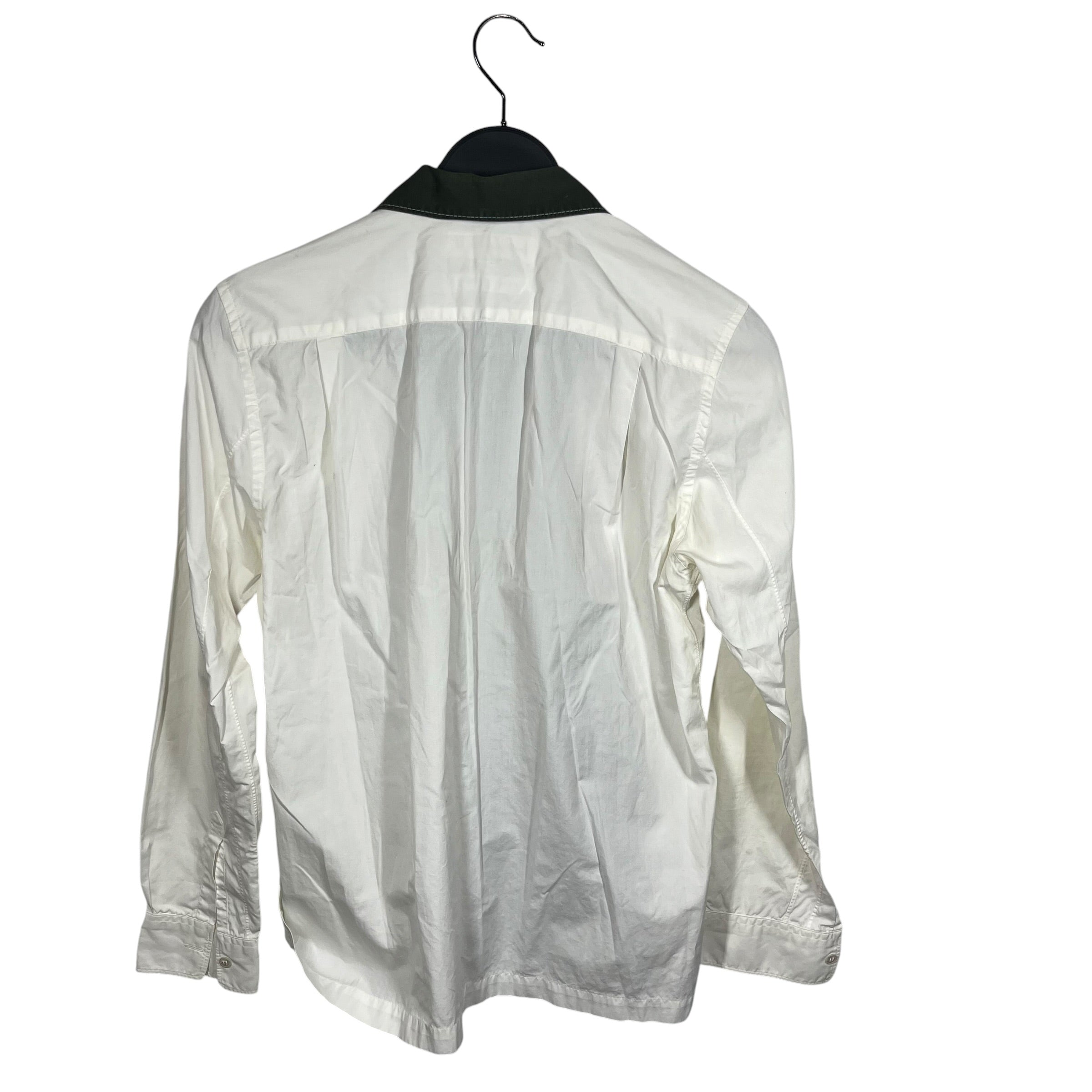 COMME des GARCONS SHIRT/LS Shirt/S/Cotton/WHT/Stripe/GREEN/BROWN STRIPES view 2