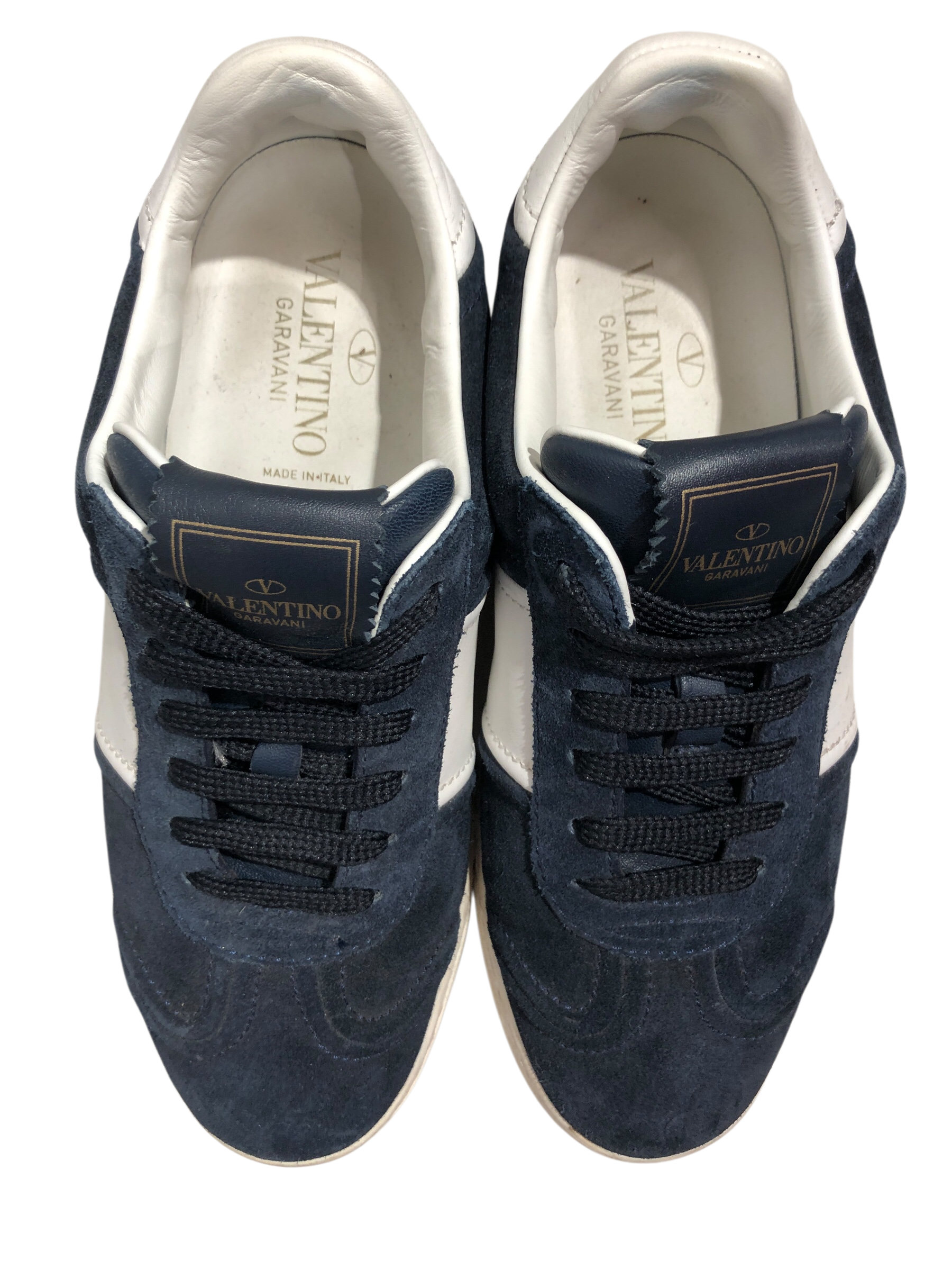 VALENTINO GARAVANI/Low-Sneakers/US 6/Suede/NVY/ view 6
