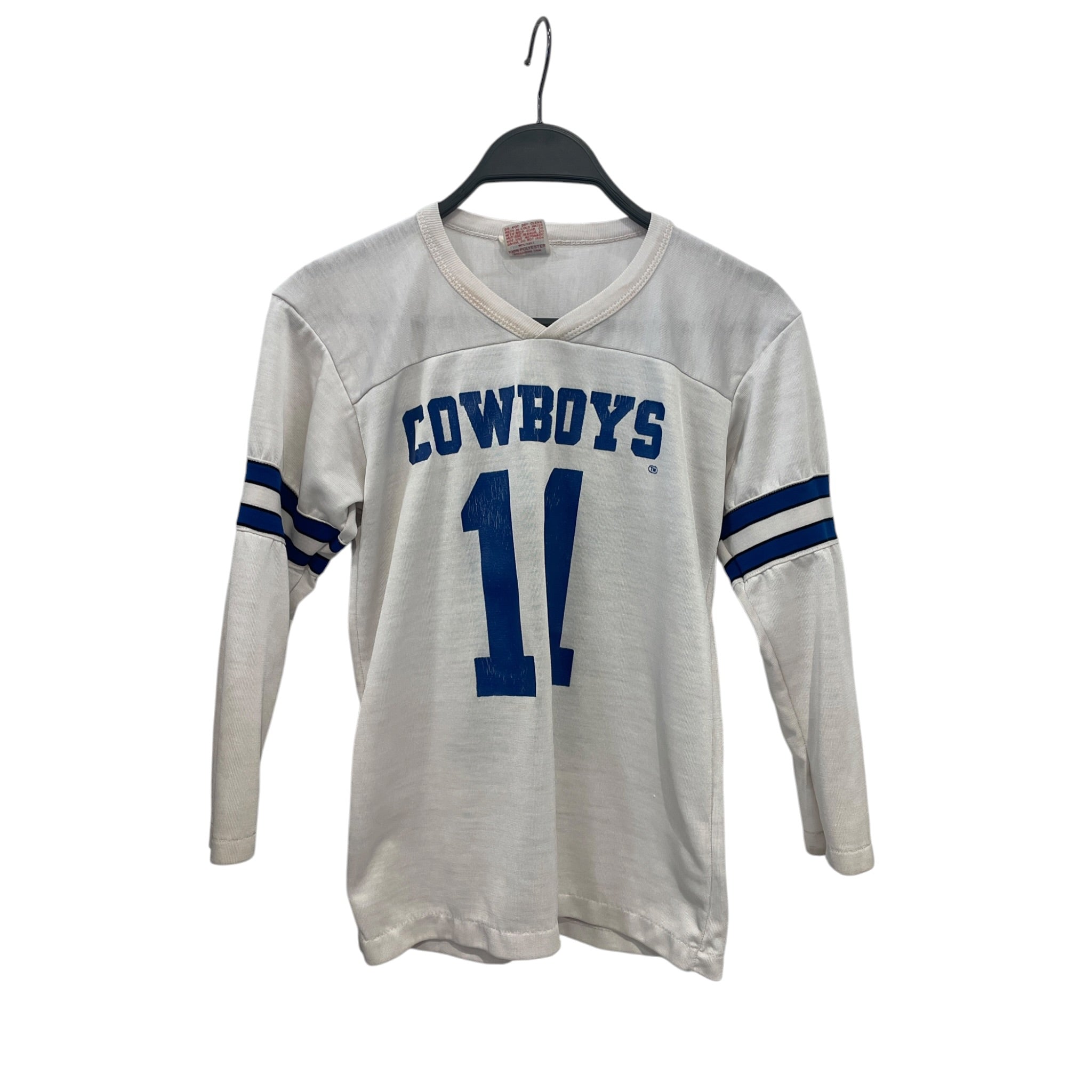 Rawlings/LS T-Shirt/L/Polyester/WHT/VINTAGE COWVOYS #11 view 1
