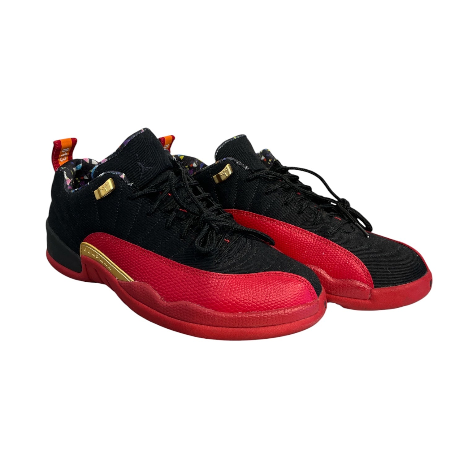 JORDAN BRAND/Low-Sneakers/US 8.5/Leather/RED/SE SUPER BOWL view 1