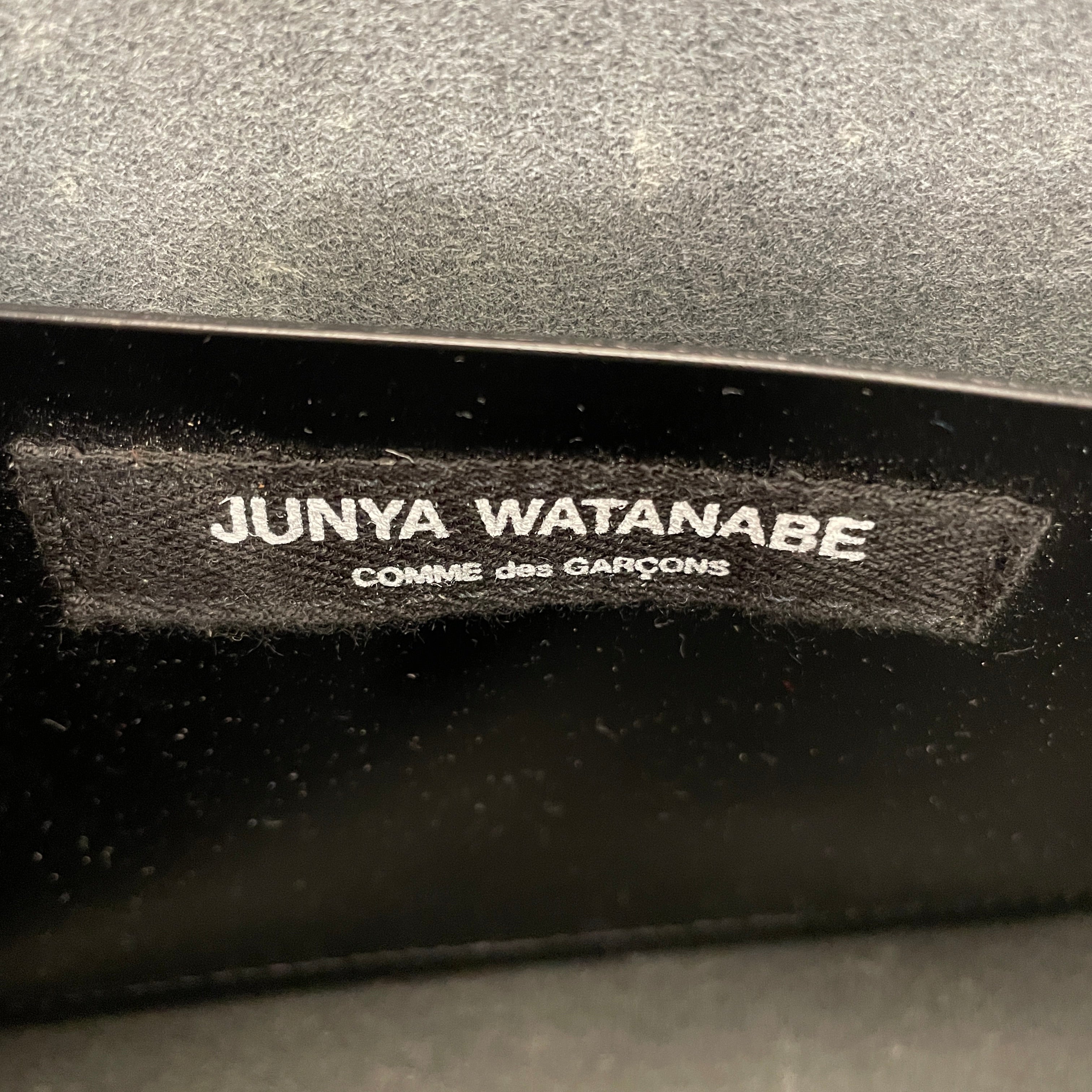 JUNYA WATANABE COMME des GARCONS/Fanny Pack/Leather/BLK/ view 4