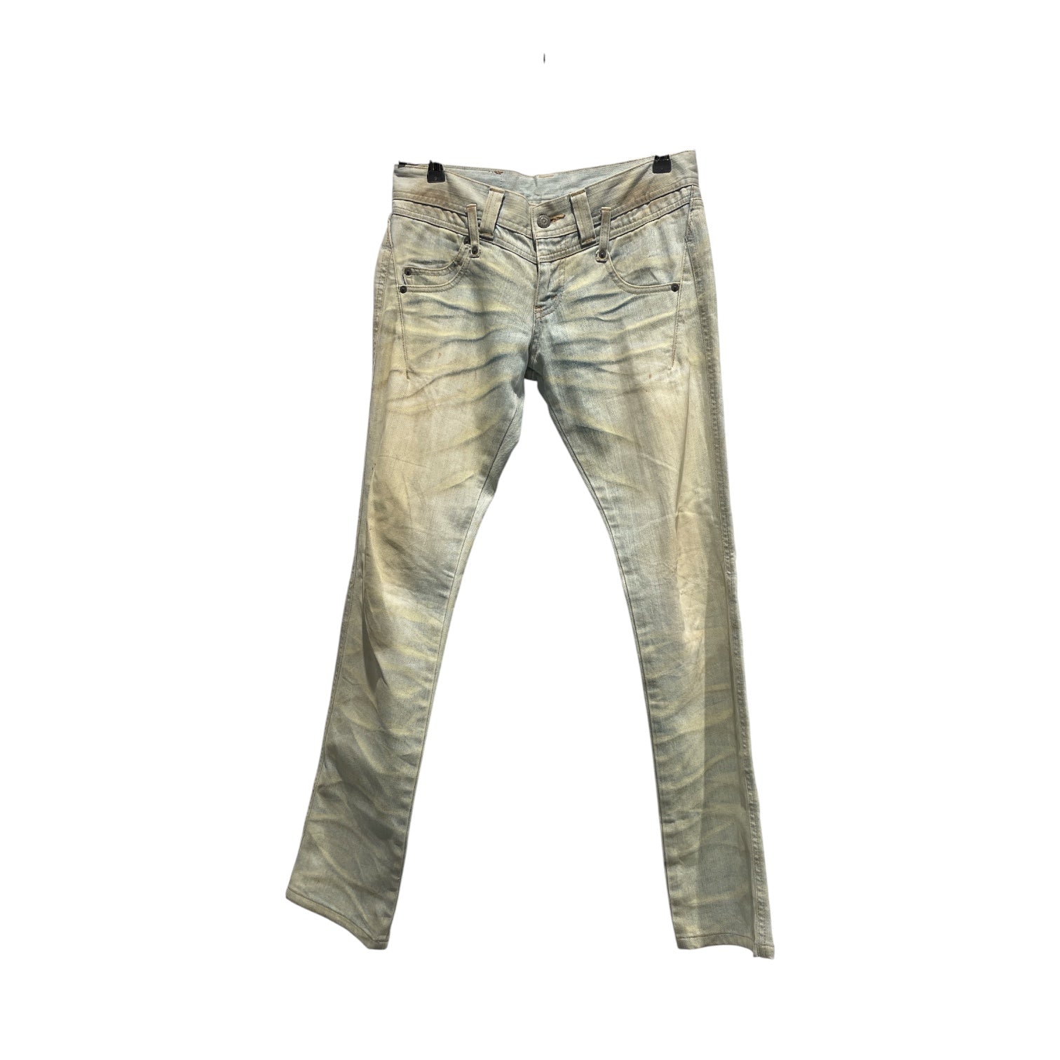 TORNADO MART/Pants/M/Denim/IDG/LIGHT WASH / RUST WASH view 1