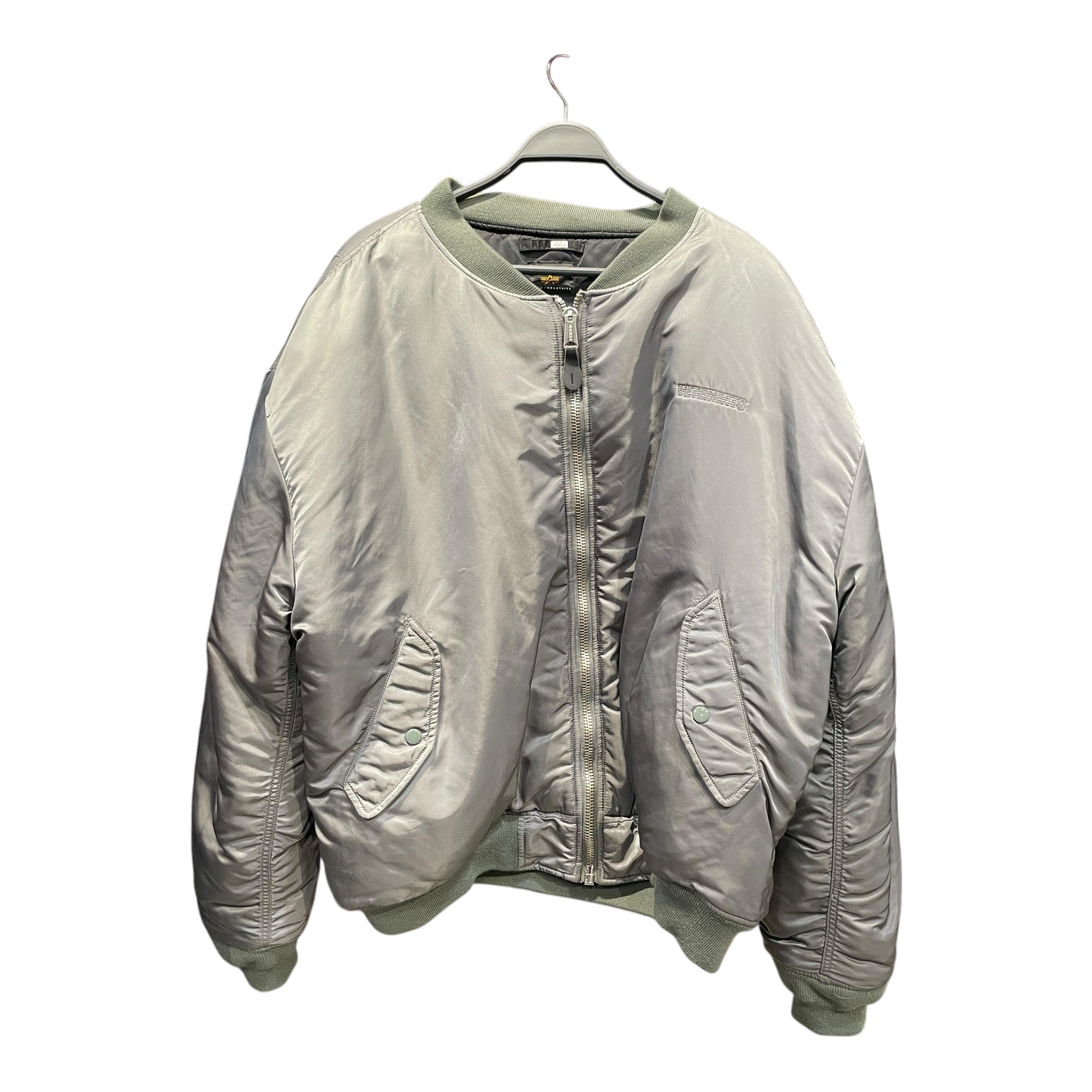 VETEMENTS/Flight Jkt/Nylon/GRN/Alpha Industries Bomber view 1