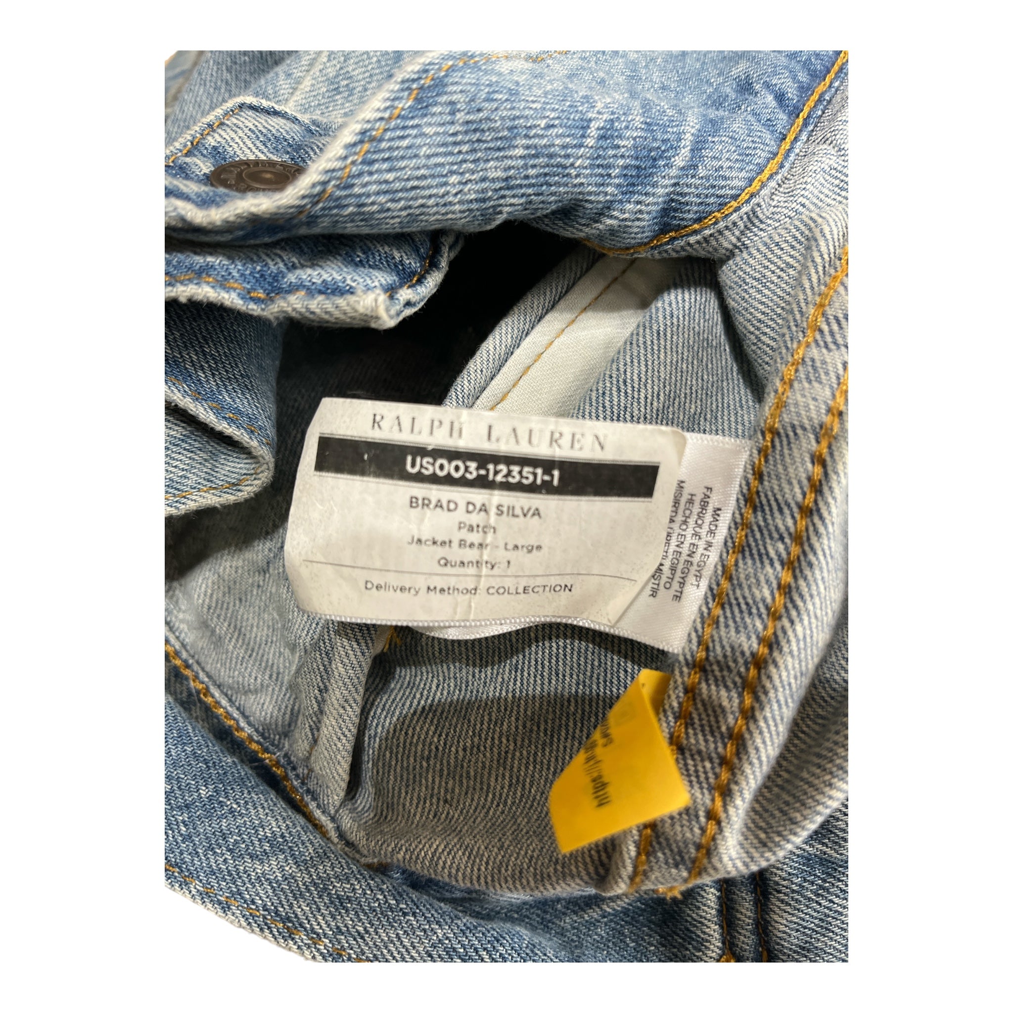 POLO RALPH LAUREN/Denim Jkt/L/Denim/BLU/PATCHWORK JACKET view 4