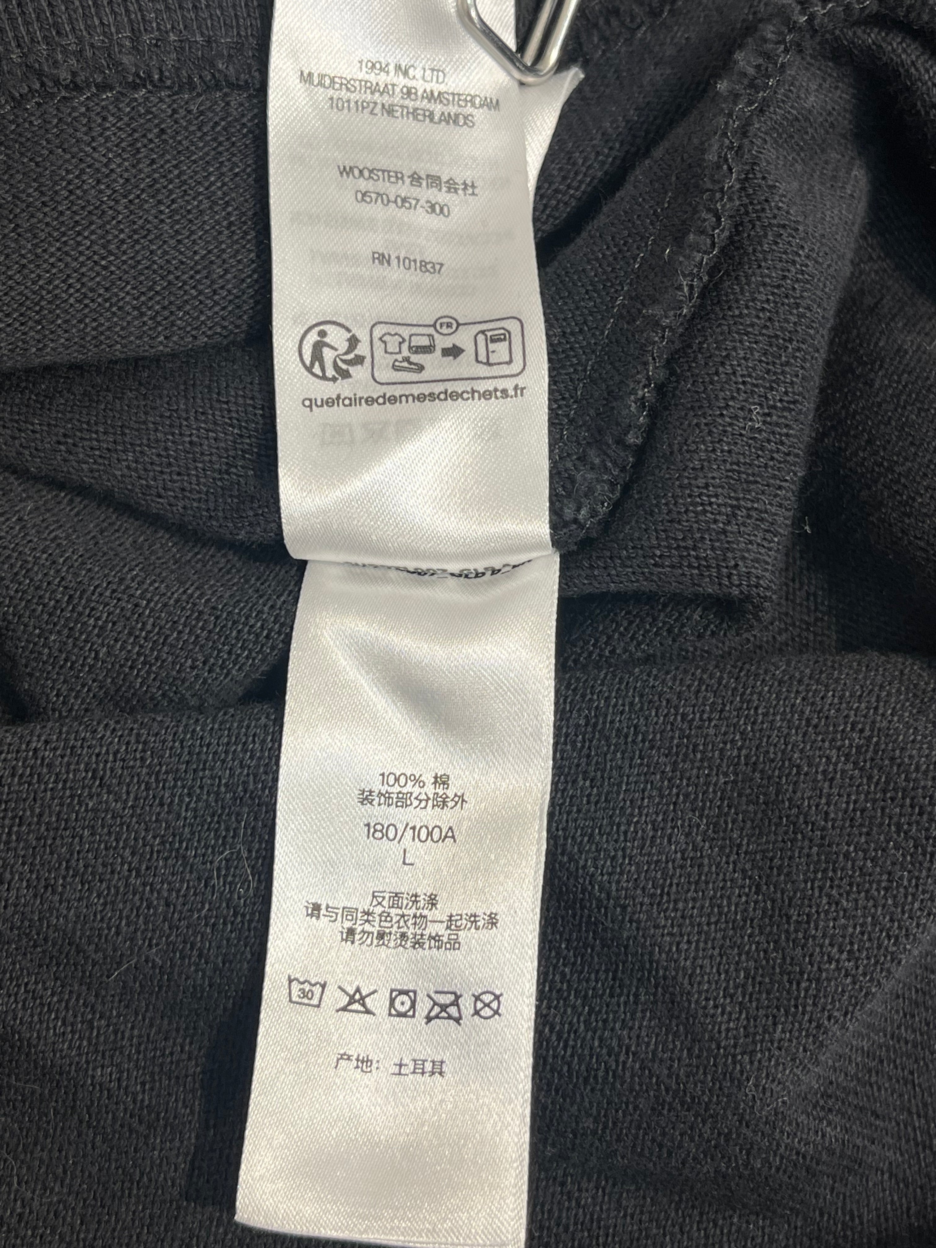 Supreme/LS T-Shirt/L/Cotton/BLK/SUPREME ARM LOGO view 7