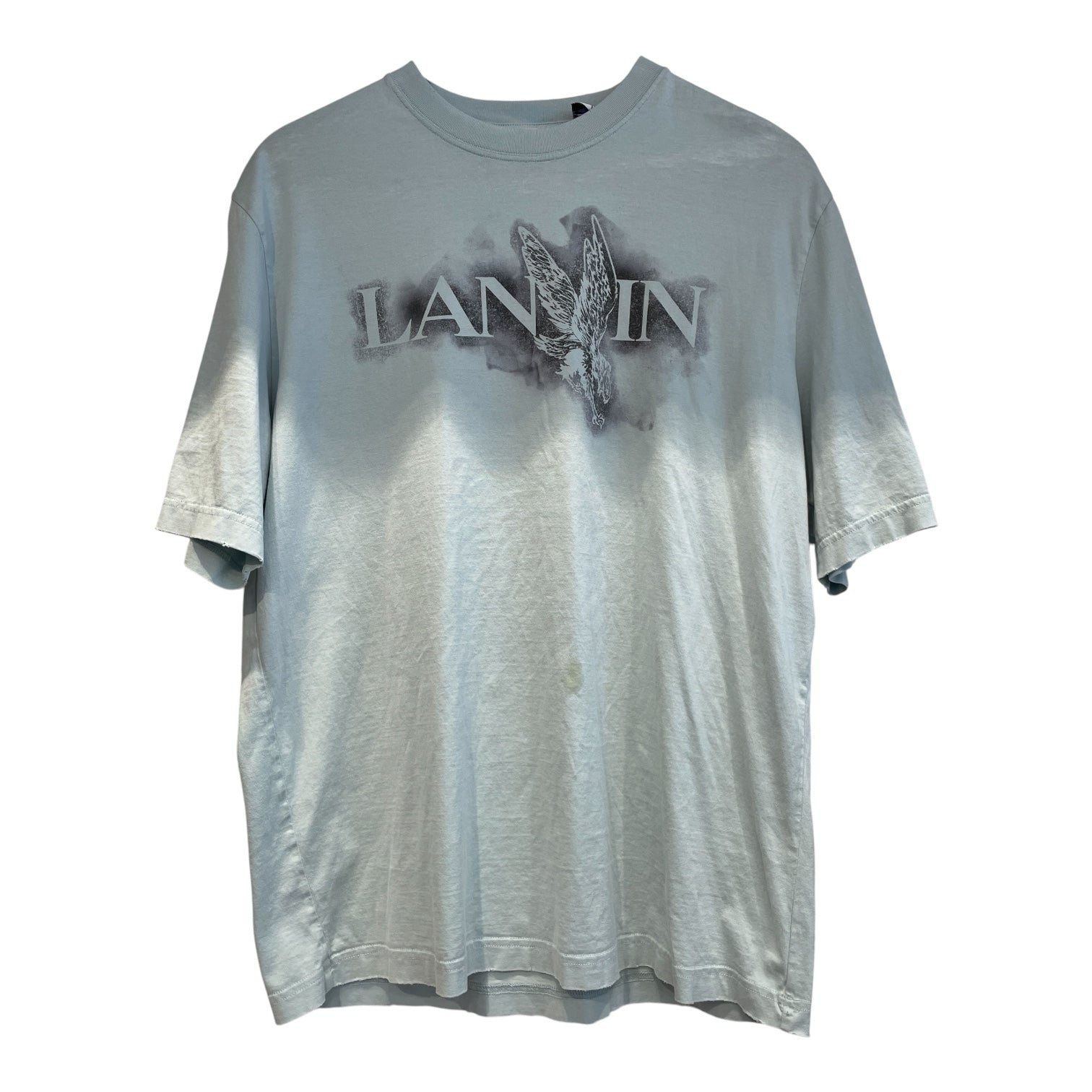 LANVIN/T-Shirt/XS/Cotton/BLU/LANVIN LIGHT BLUE TS view 4