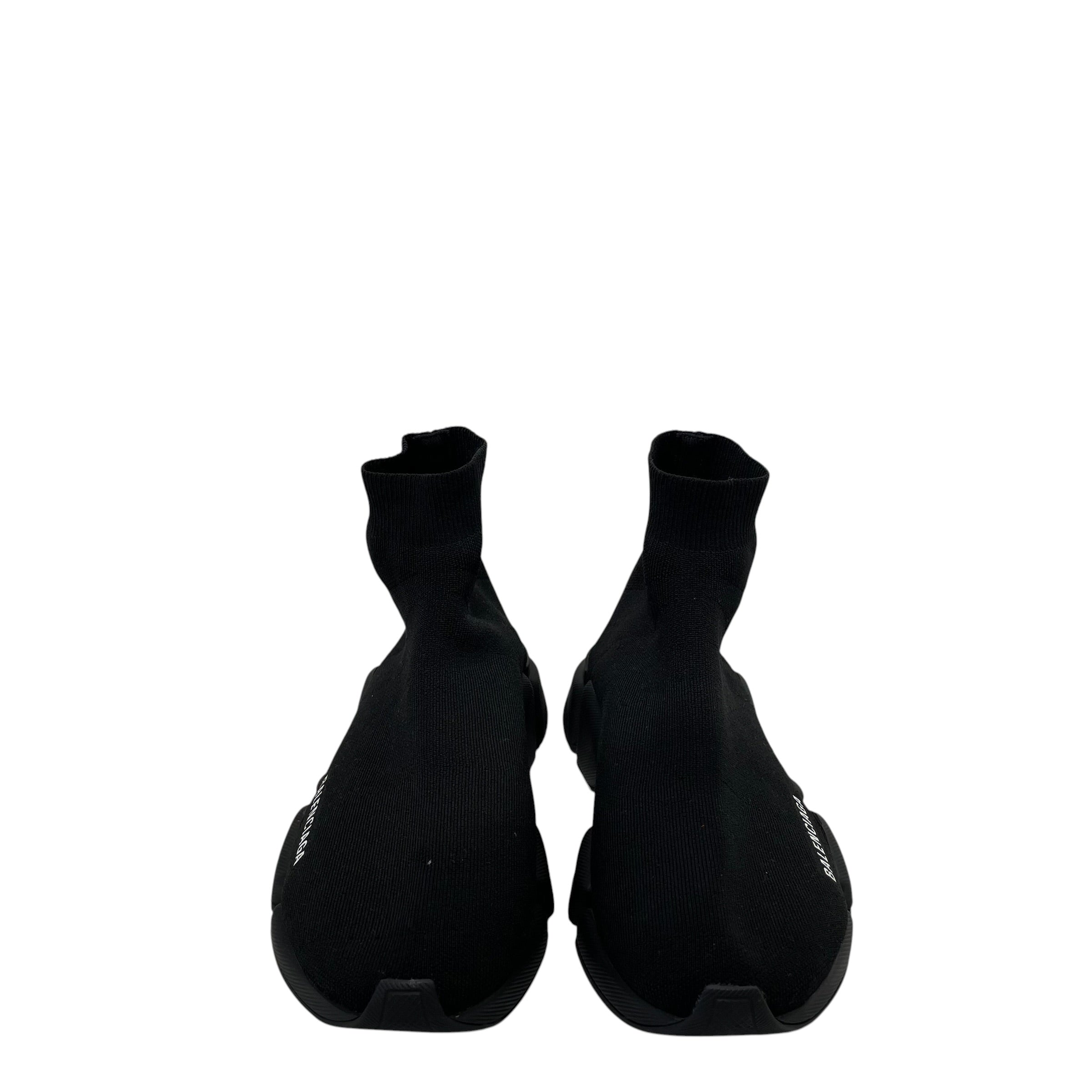 BALENCIAGA/Hi-Sneakers/US 6/BLK/SPEED KNIT TRAINERS view 4