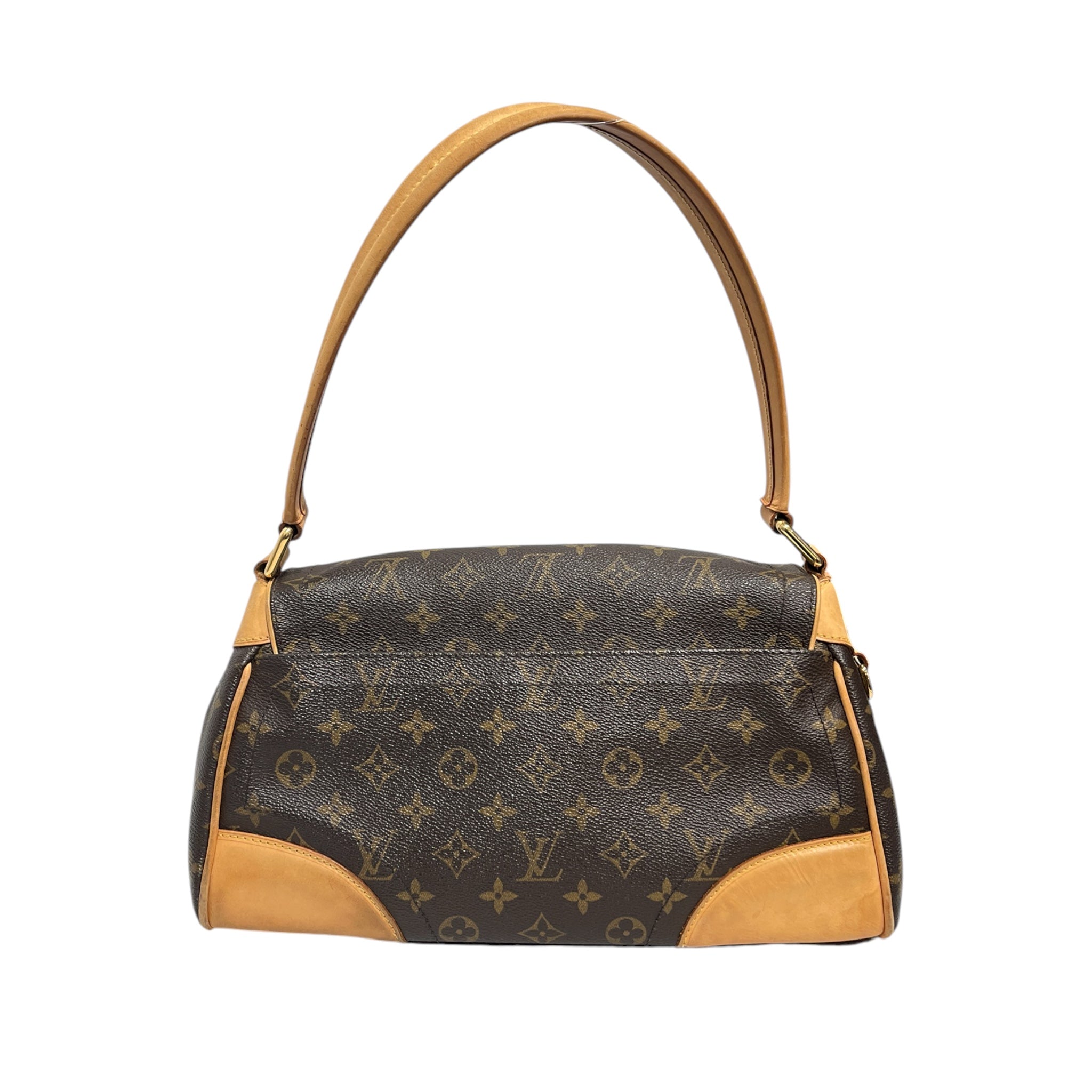 LOUIS VUITTON/Bag/Monogram/Leather/BRW/beverly shoulder bag view 2