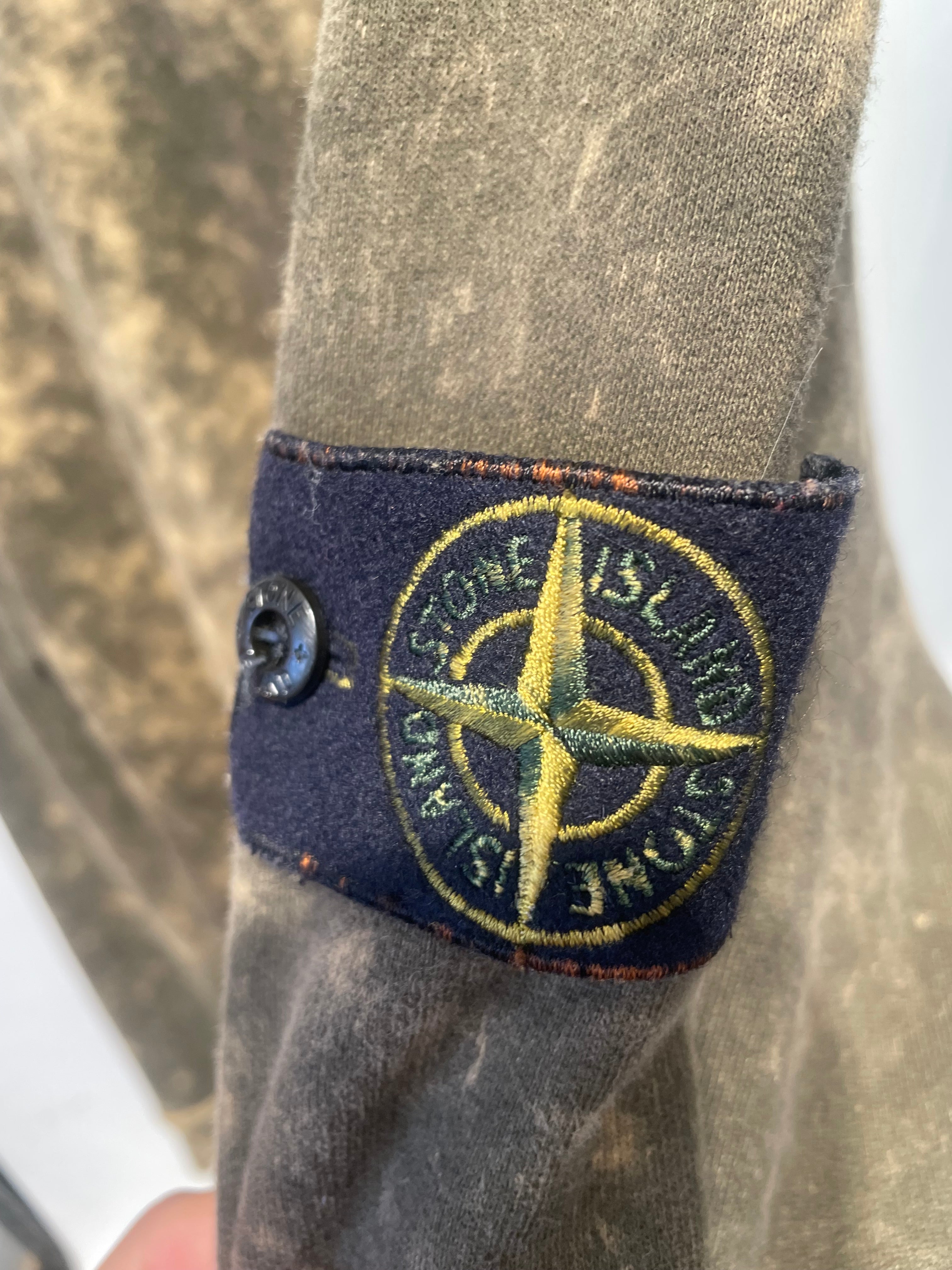 STONE ISLAND/Sweatshirt/XXL/Cotton/MLT/acid wash view 3