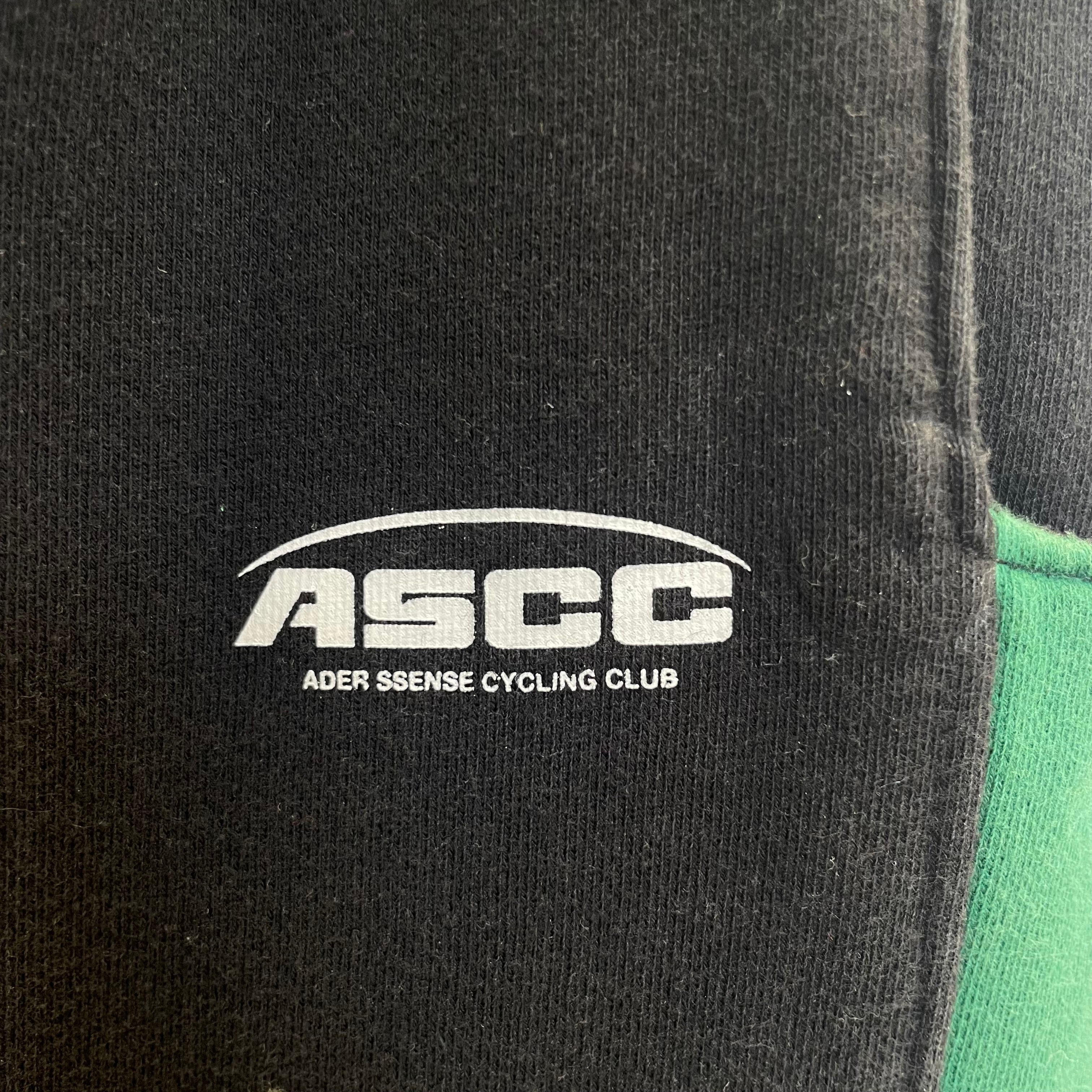 ADER ERROR/Pants/L/Cotton/BLK/Stripe/black cotton with green strip view 3