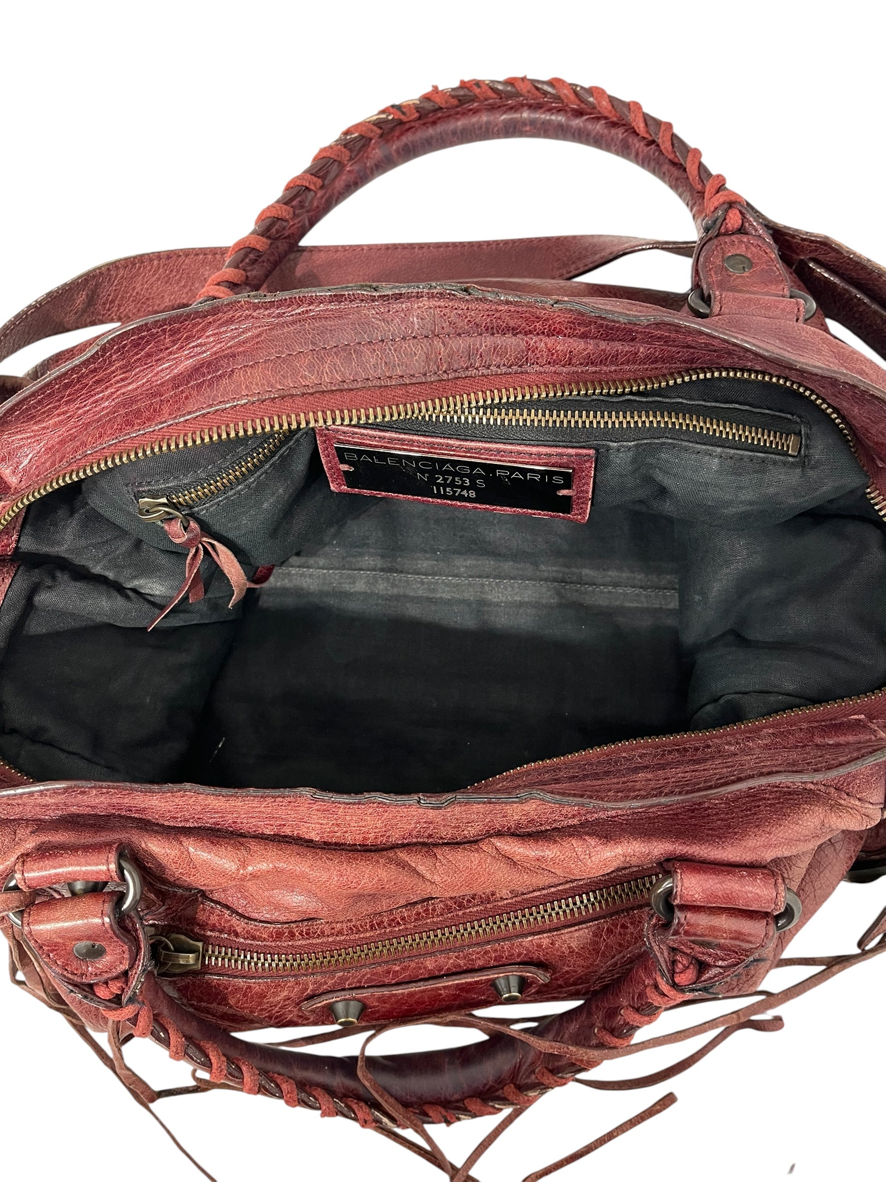 BALENCIAGA/Bag/Leather/BRD/MEDIUM LE CITY BAG view 5