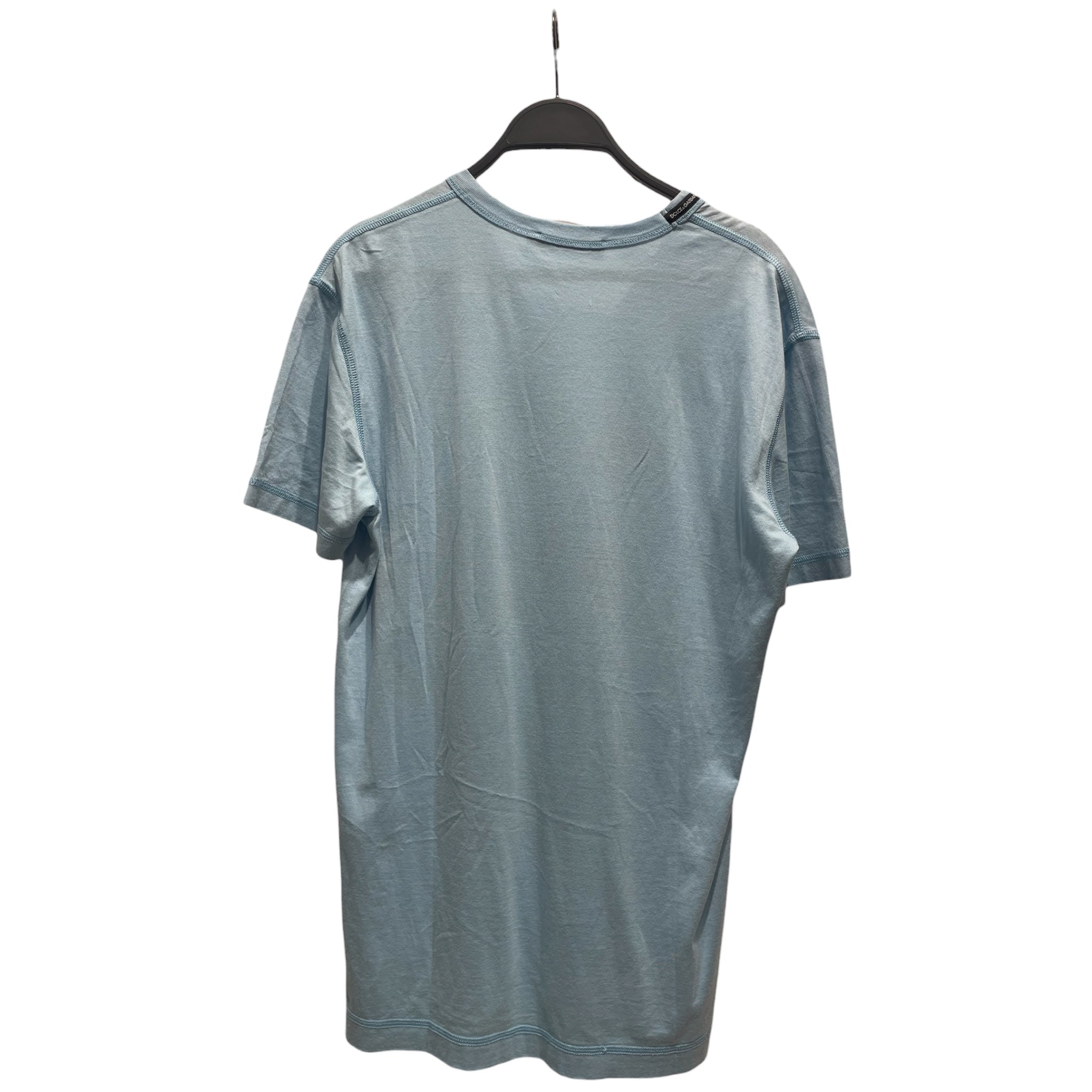 DOLCE&GABBANA/T-Shirt/48/Cotton/BLU/sex symbol view 2