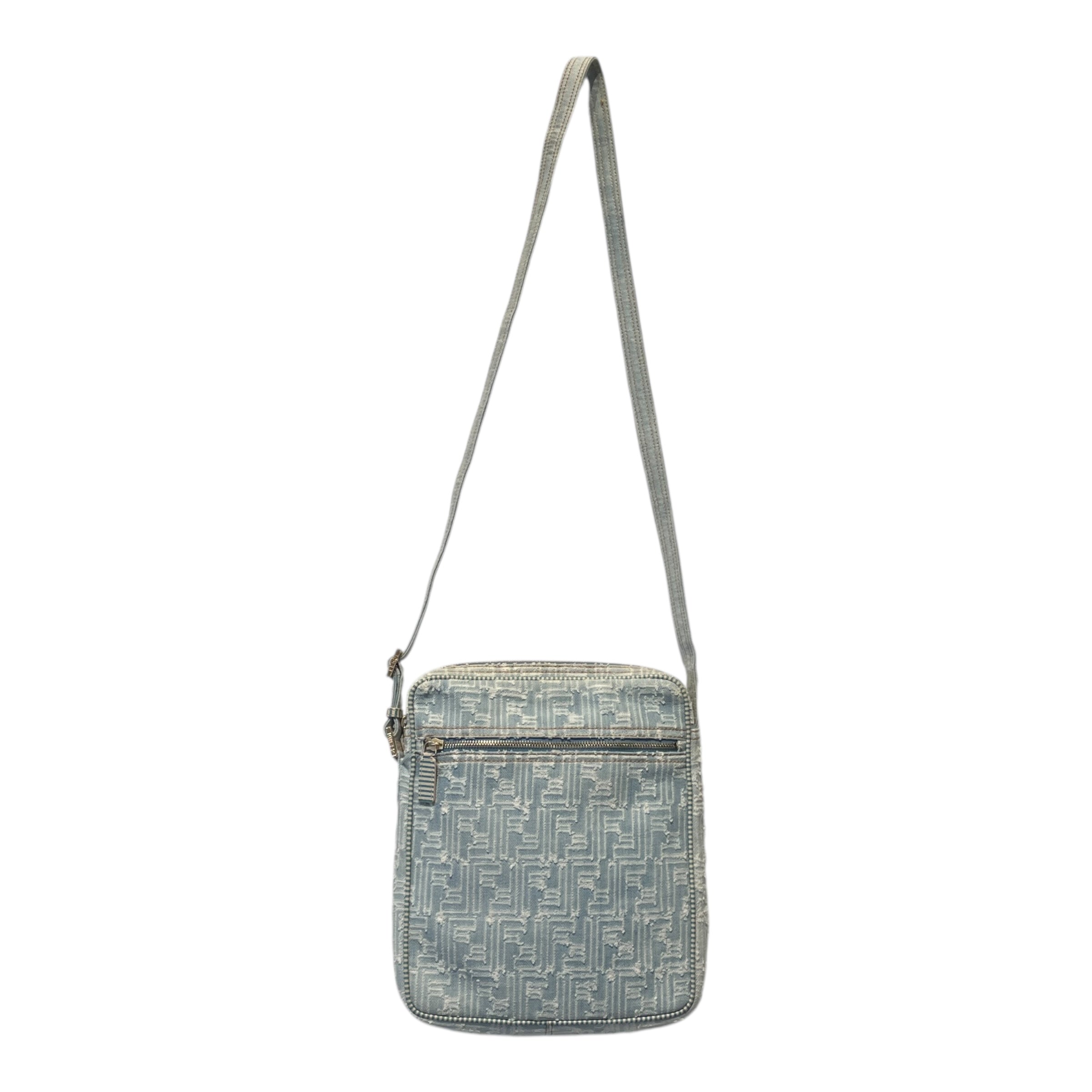 FENDI/Cross Body Bag/Monogram/Denim/BLU/ view 2