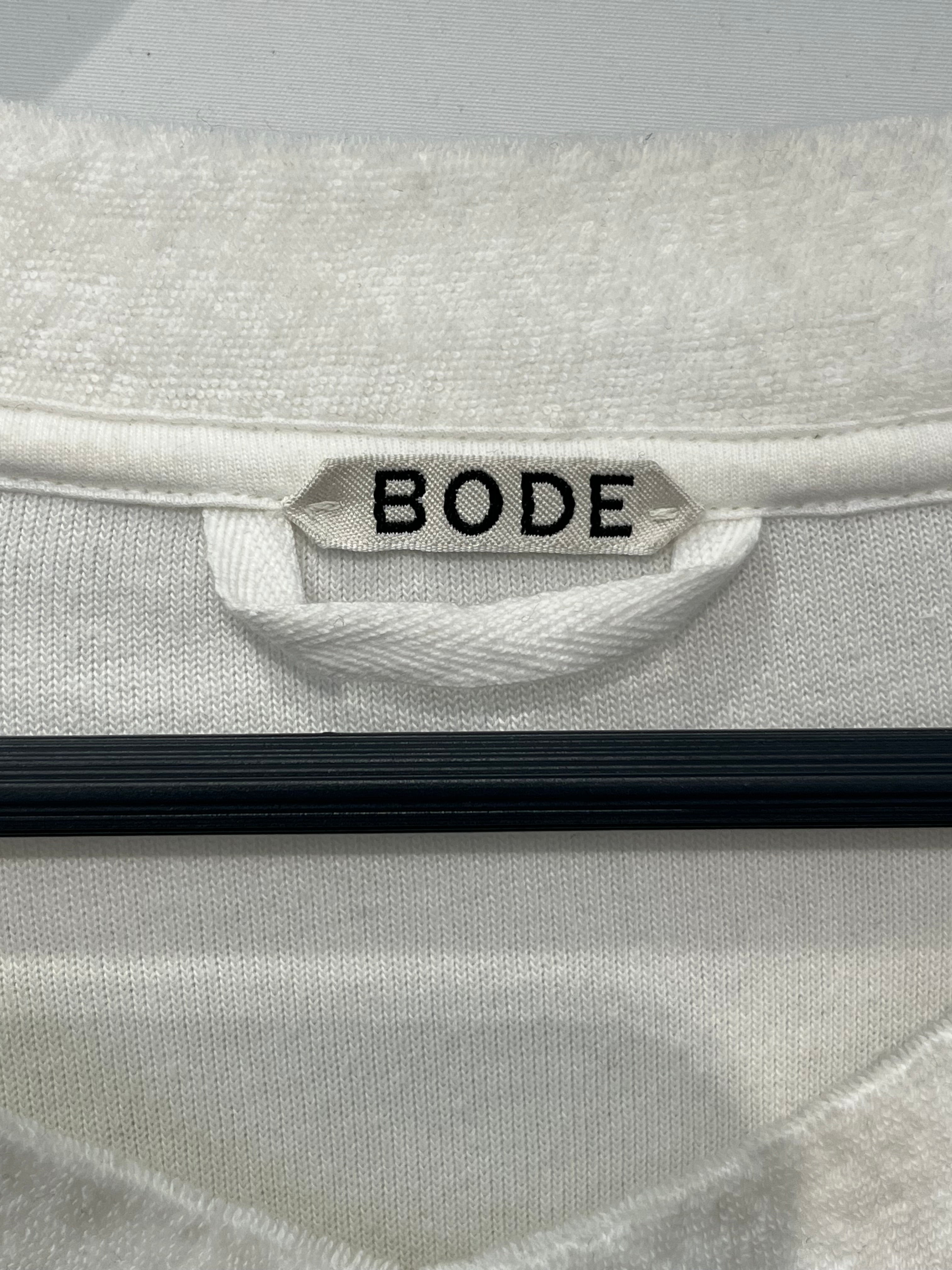 BODE/Sweater/S/Cotton/WHT/BLACK LOGO ON CHEST view 3