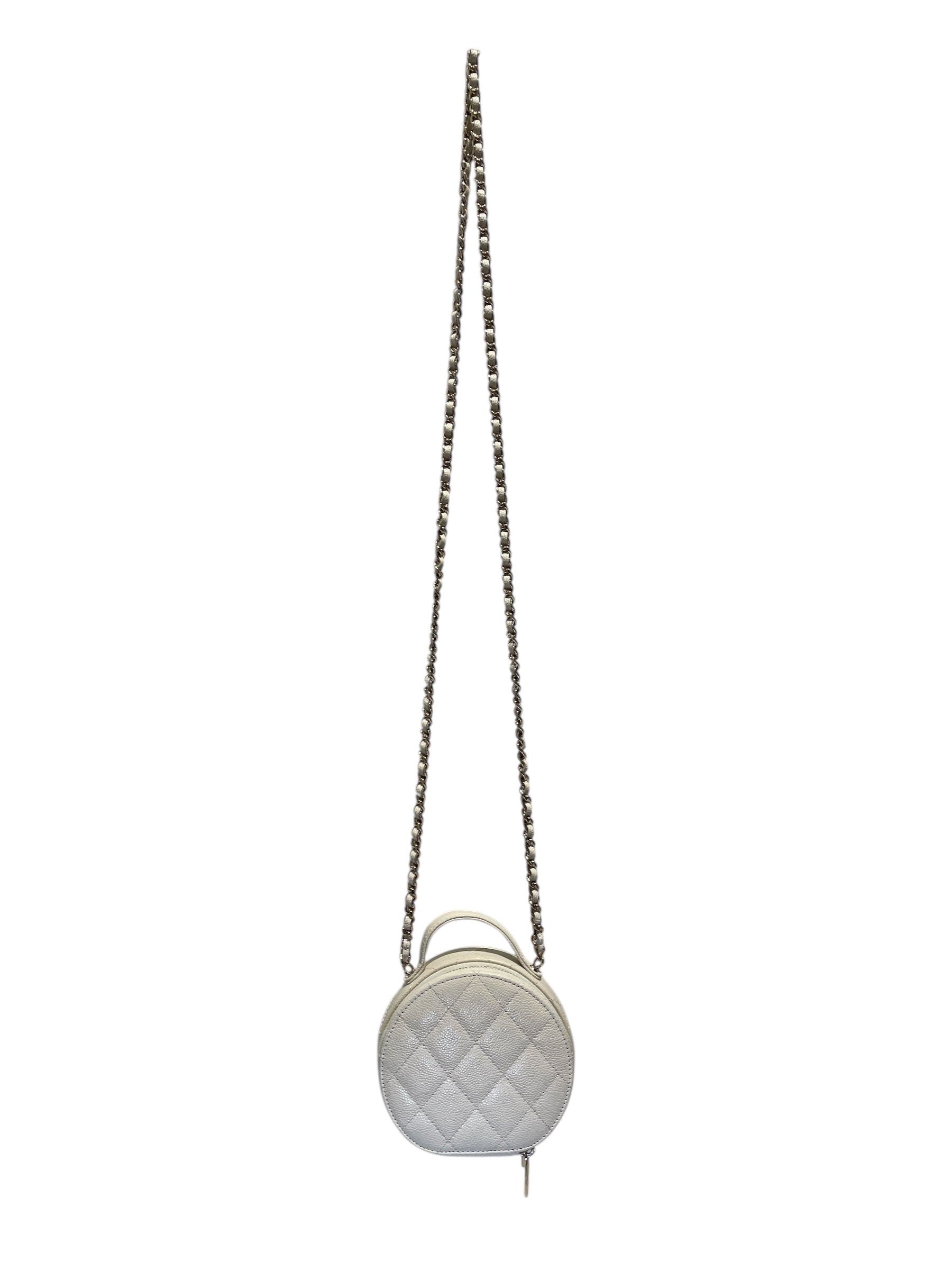 CHANEL/Cross Body Bag/Leather/WHT/2022 CRUISE COLLECTION view 2