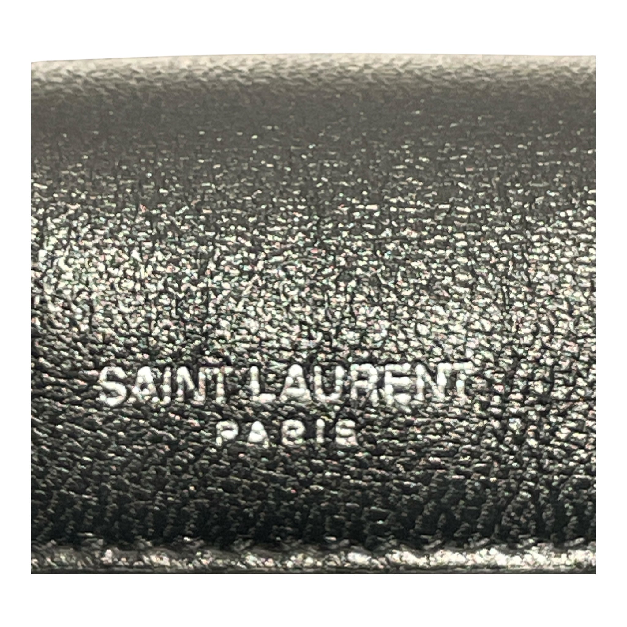 YVES SAINT LAURENT/Cross Body Bag/Leather/BLK/niki baby shoulder bag view 4