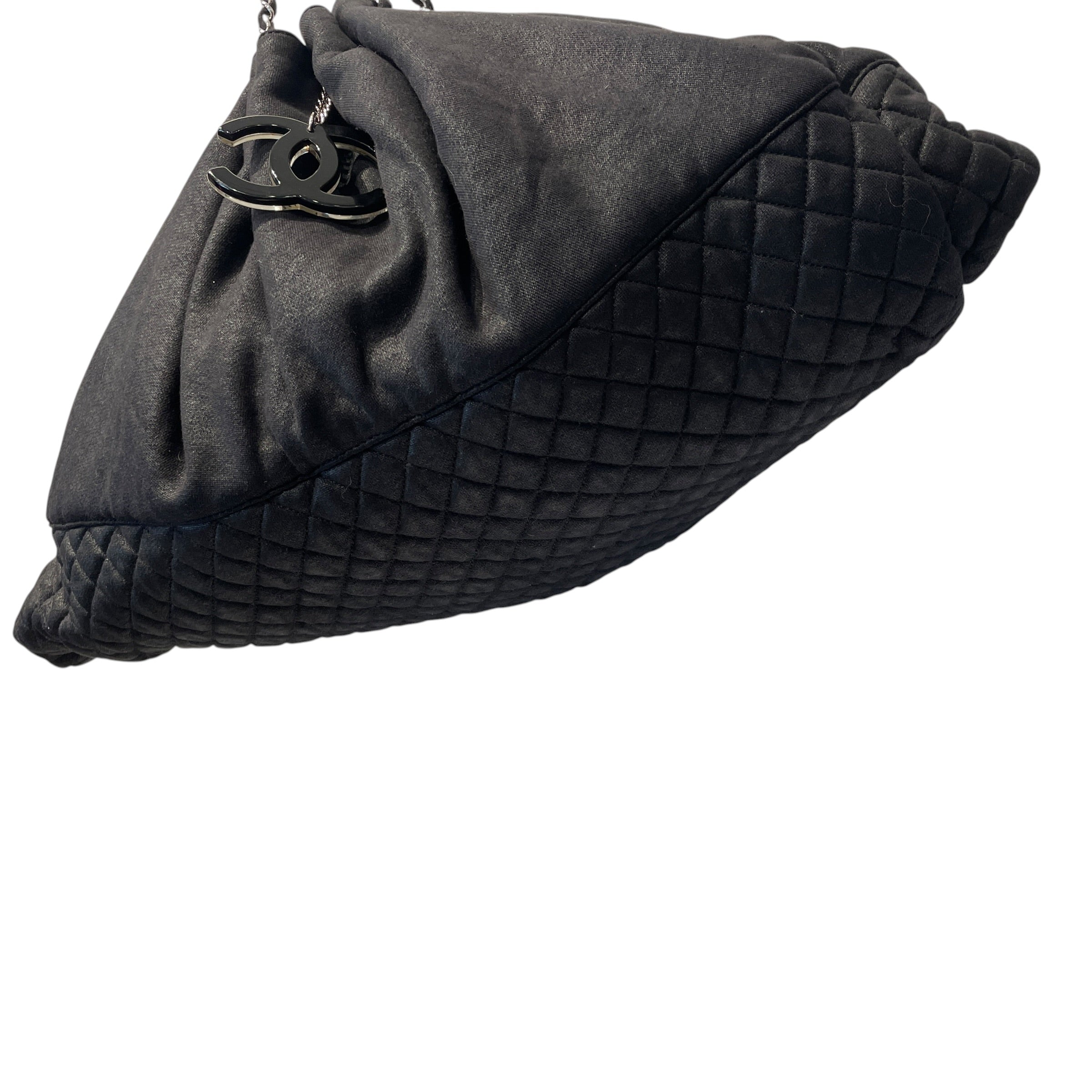 CHANEL/Tote Bag/Cotton/BLK/2008 CRUISE BAG view 5